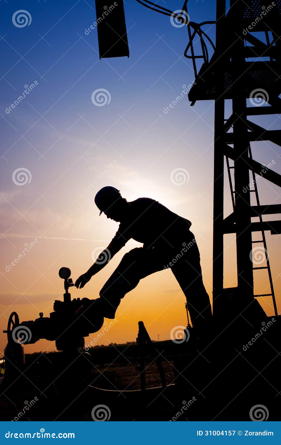 Operator In The Oil And Gas Field Stock Image Image Of Production field-operator-resume-examples-and-templates-resumecat
