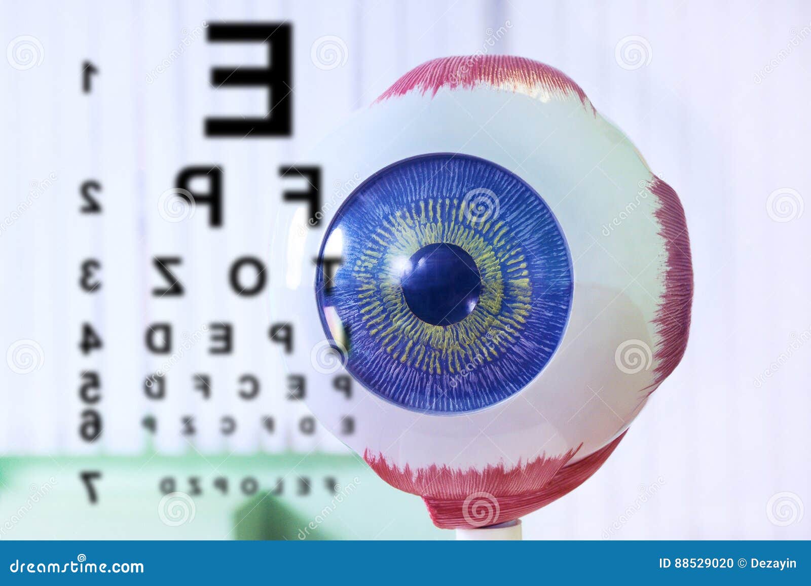 ophthalmology oculus sample closeup