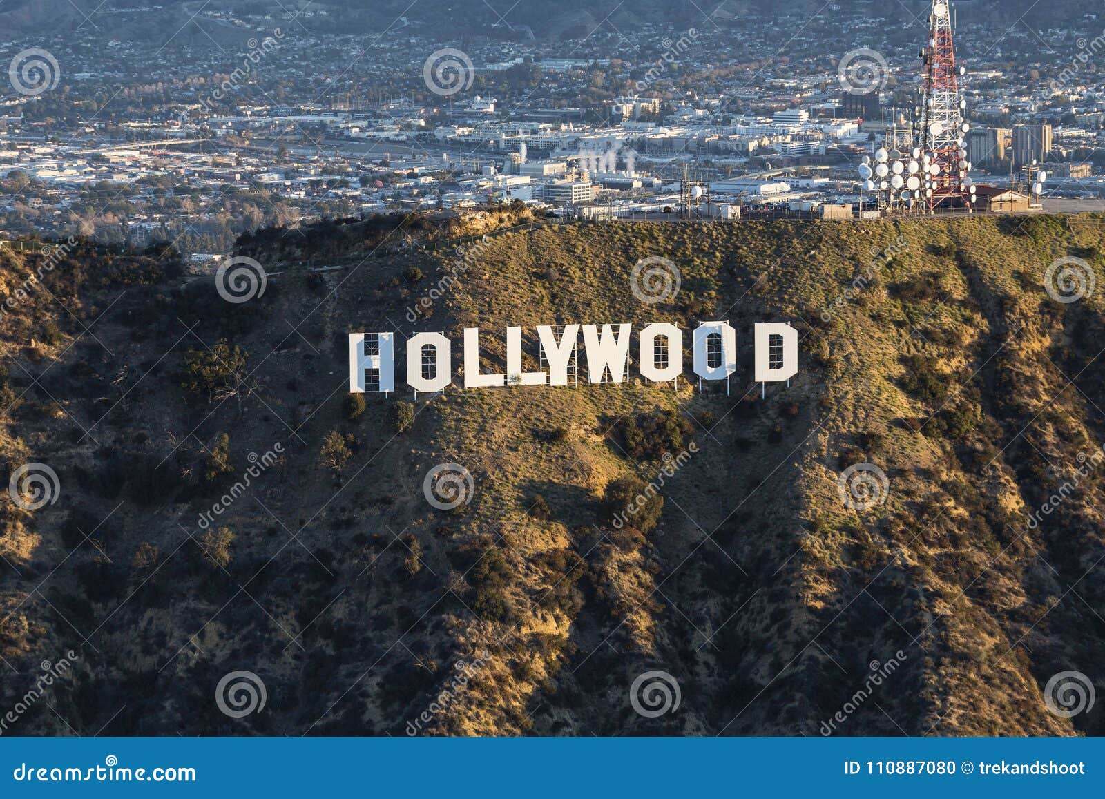 O famoso sinal de Hollywood — Fotografia de Stock Editorial