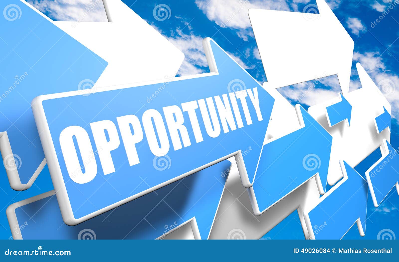 Opportunity stock illustration. Illustration of future 49026084