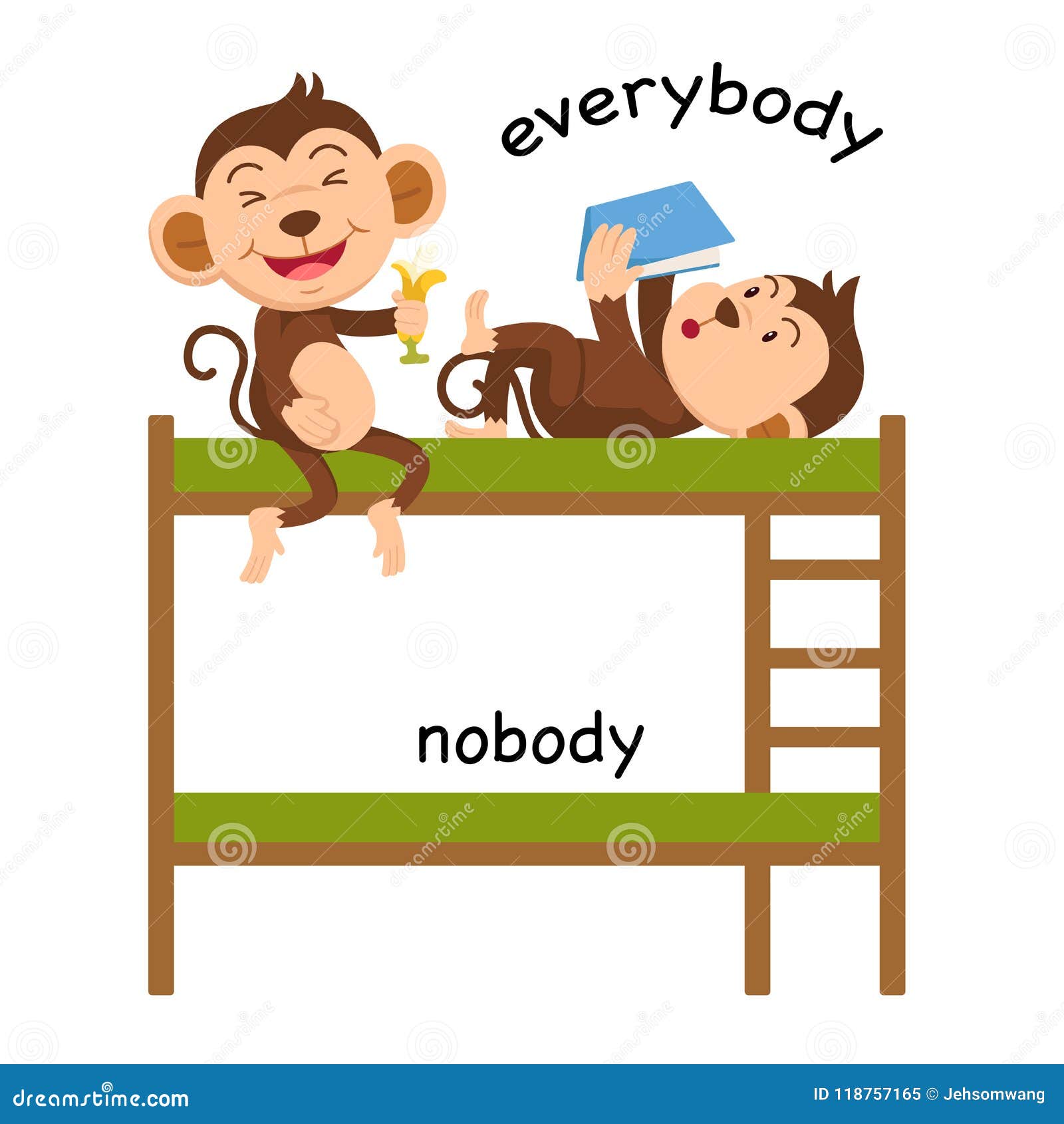 opposite everybody and nobody
