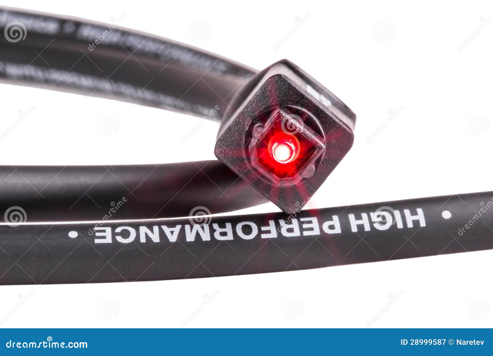 Optical audio cable stock image. Image of fiberoptic 28999587