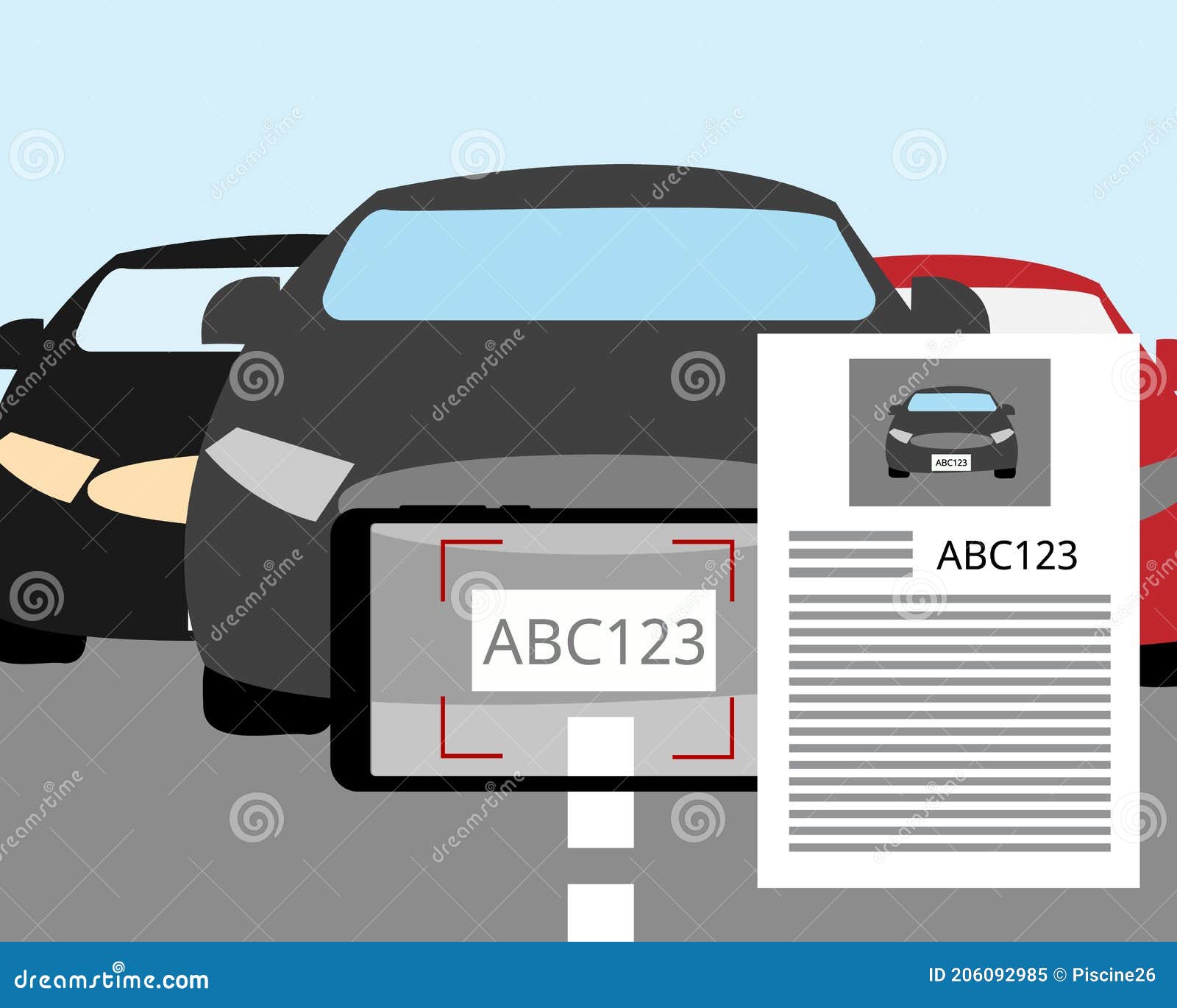 optical character recognition ocr technology to check the car speed and license plate number on the street 