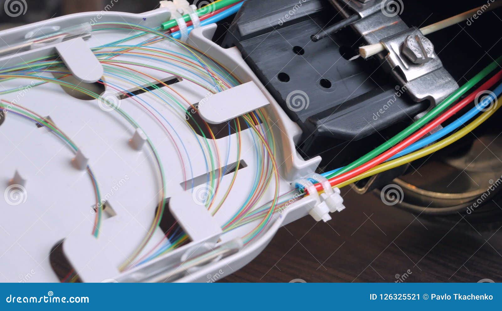 The optical coupler stock image. Image of digital, business 126325521