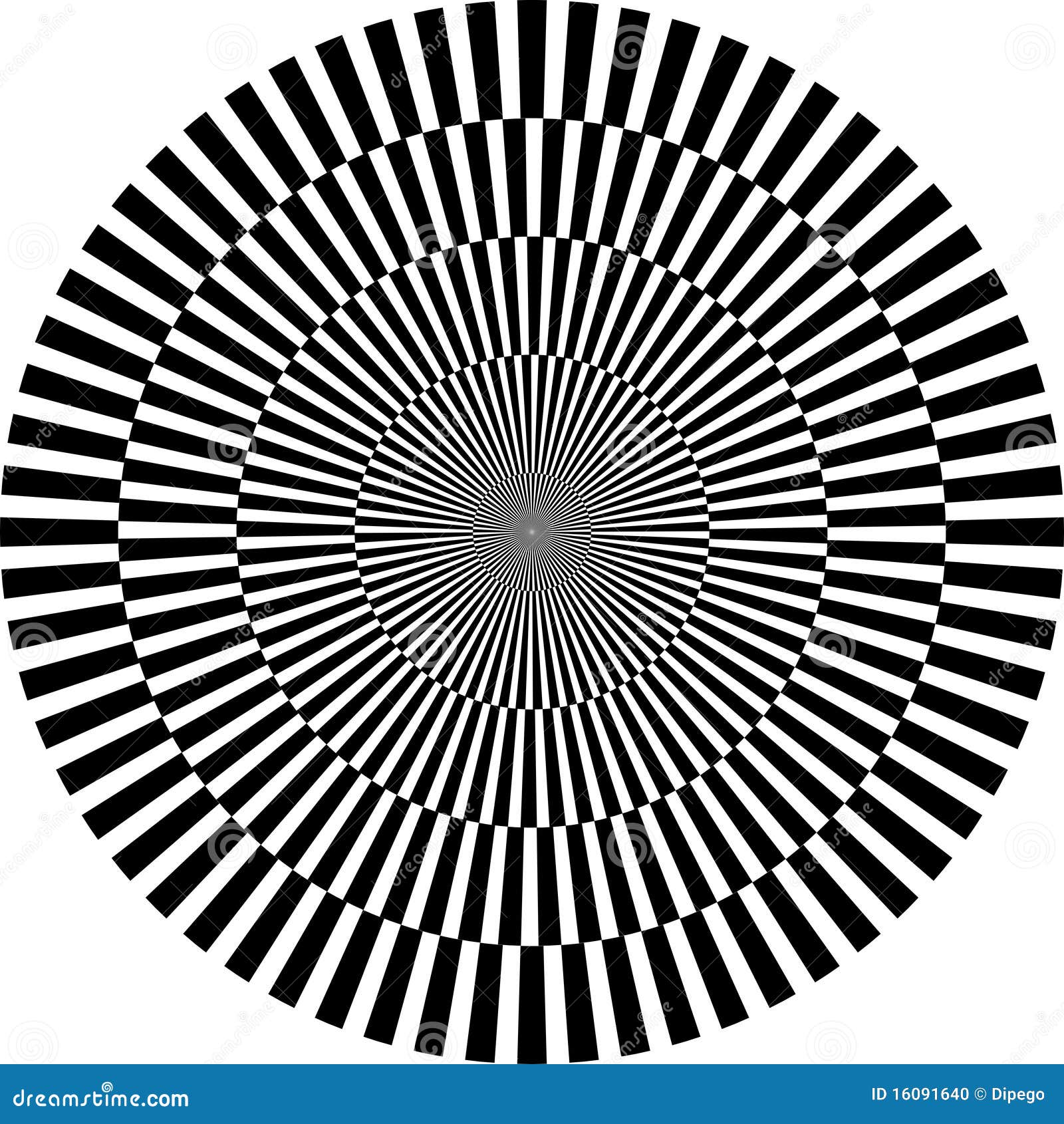 Circular Optical Illusion Vector Images (over 5,400)