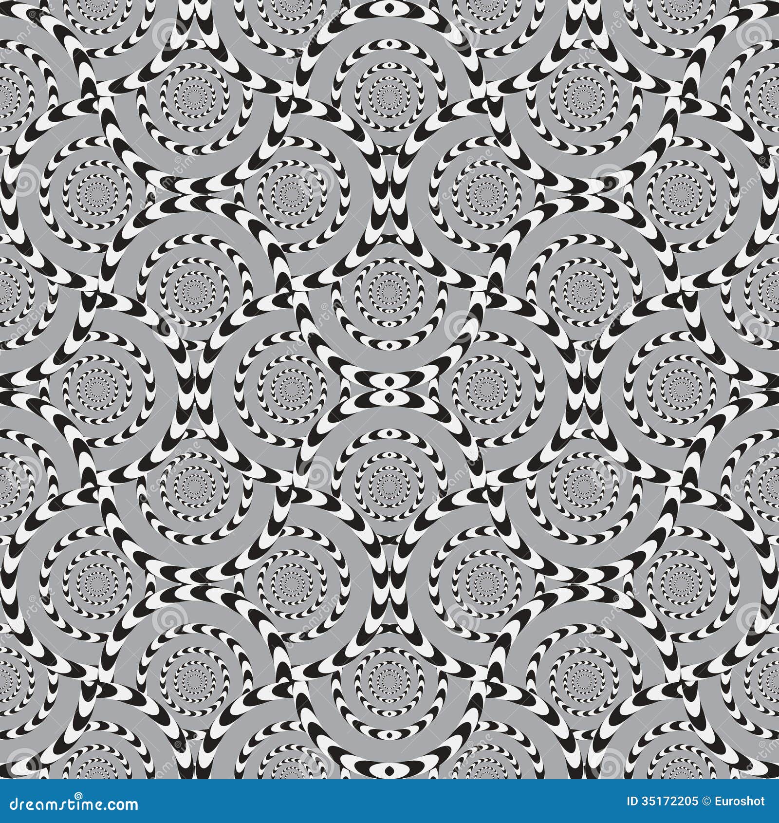 optical illusion,  seamless pattern.