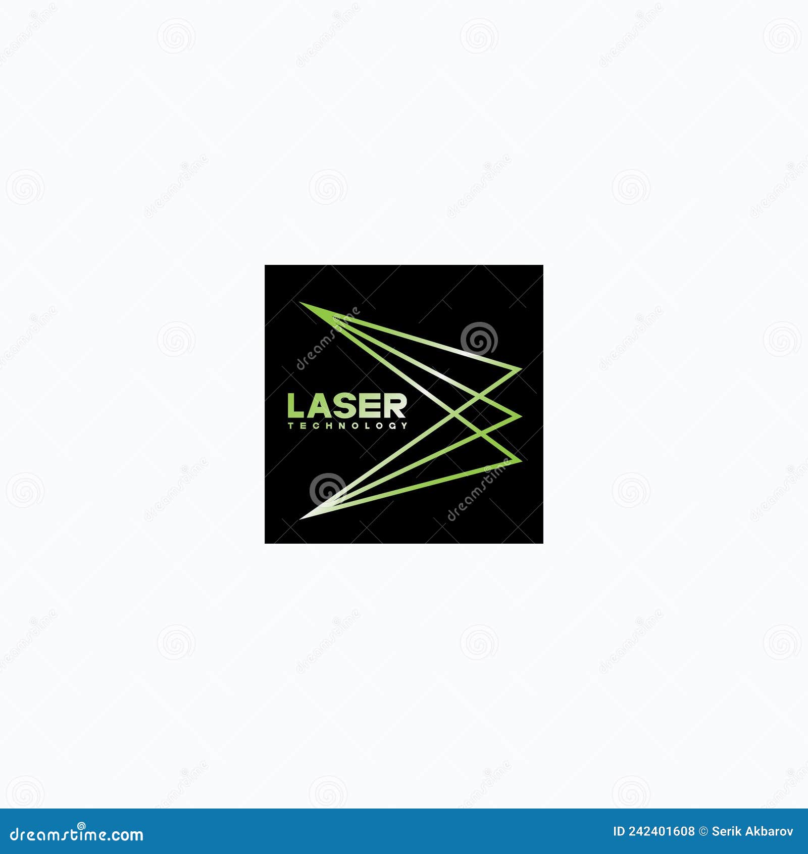 Optics and Laser Technology Stock Vector Illustration of program