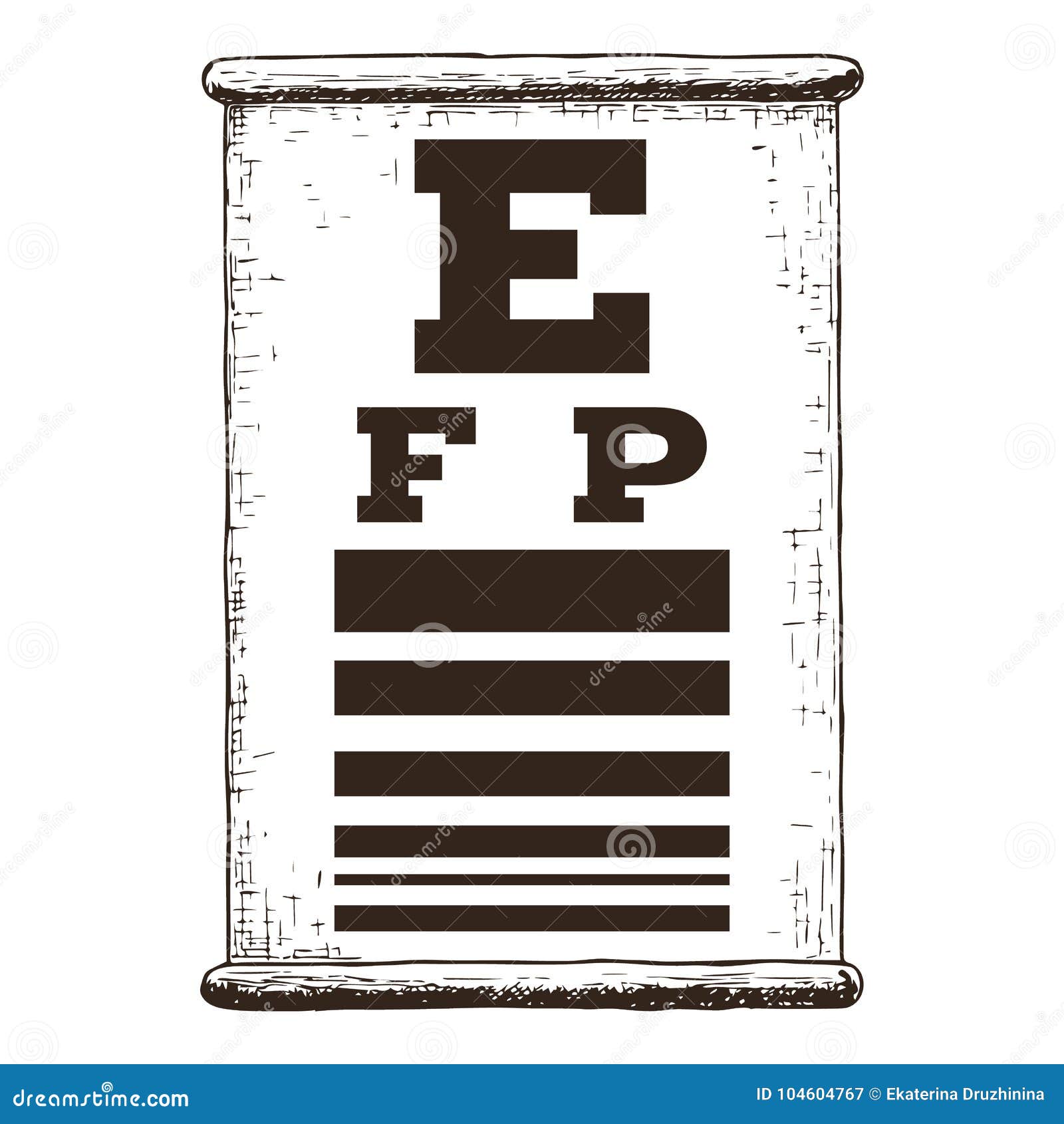 Myopia Snellen Chart