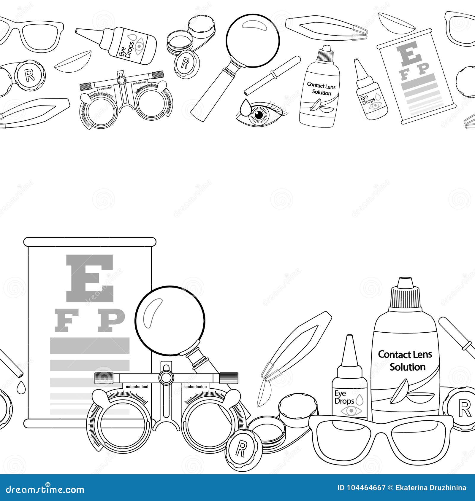 Motor Vehicle Eye Test Chart