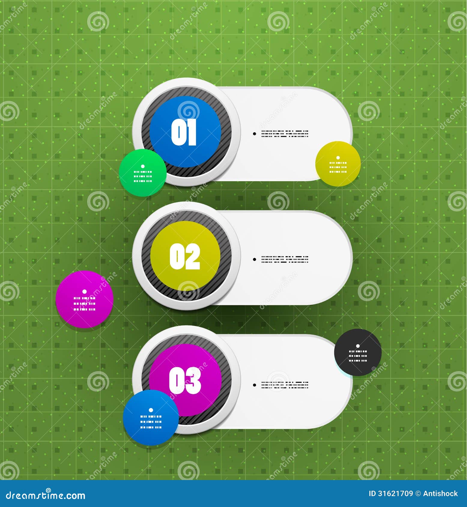 Option Switch Banner Template Stock Vector Illustration of business