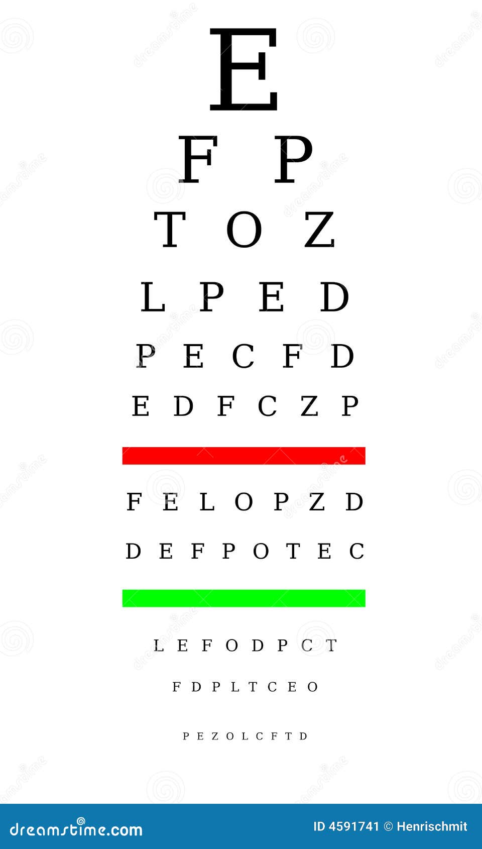 optometrist chart