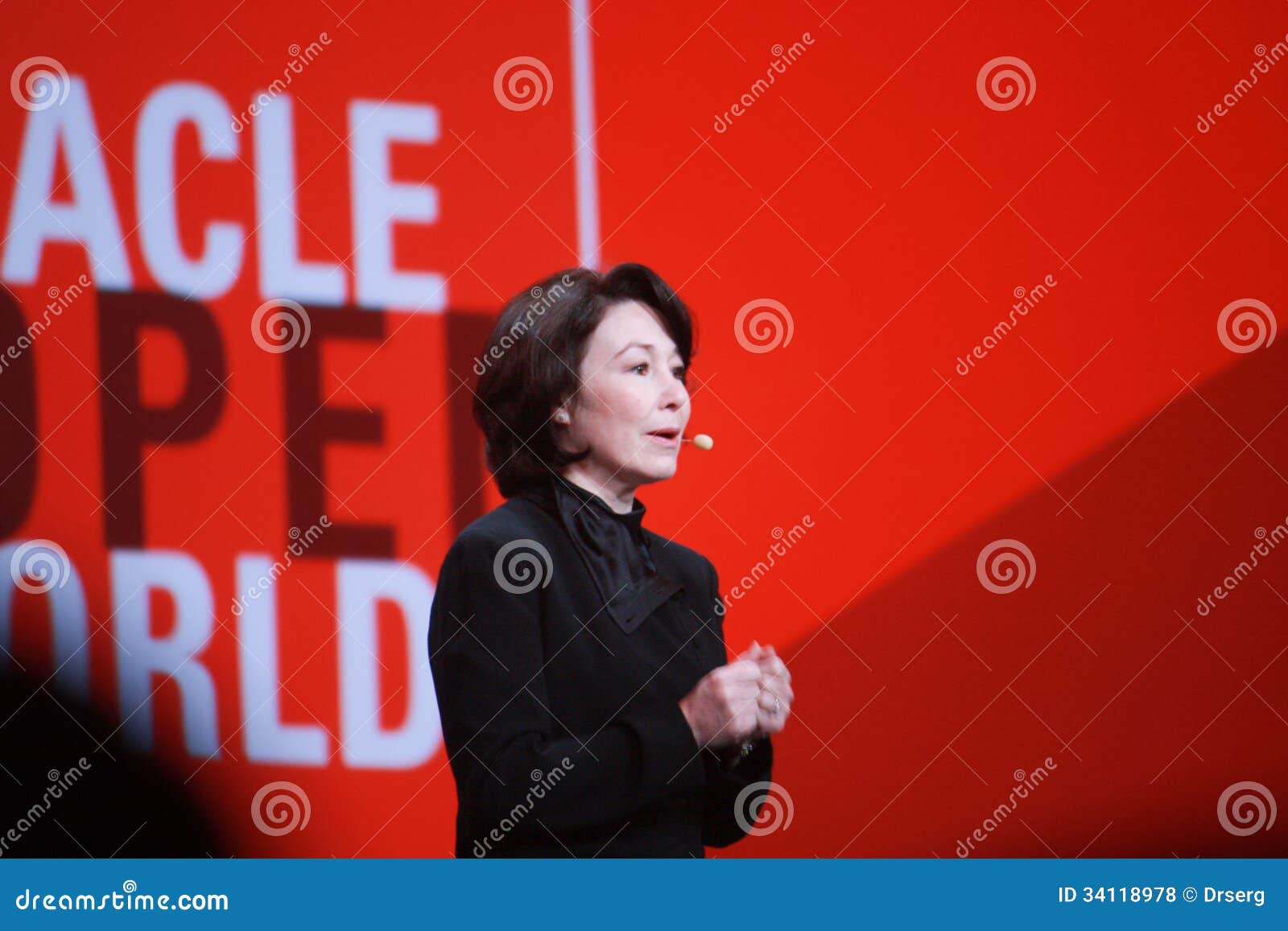 Oracle President and CFO Safra Catz Makes Speech at Oracle OpenWorld