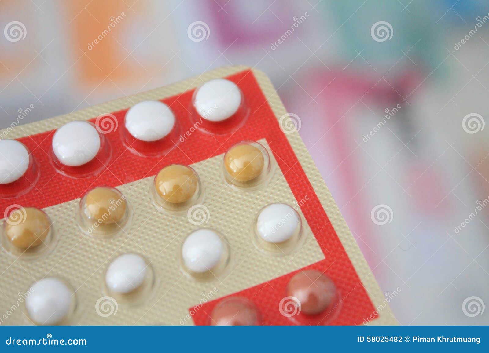 Oral contraceptive pill stock photo. Image of contraceptives 58025482