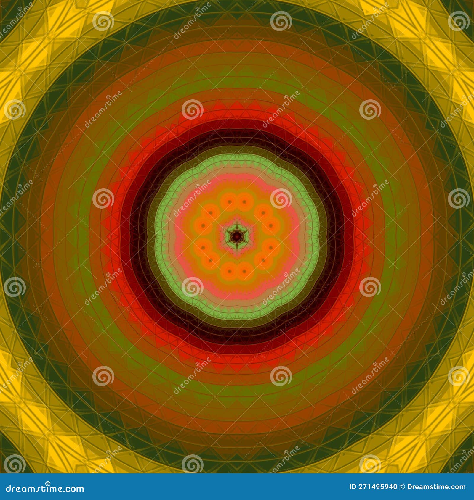 Orange Abstract Background Shapes Textured Blurred Shapes Stock