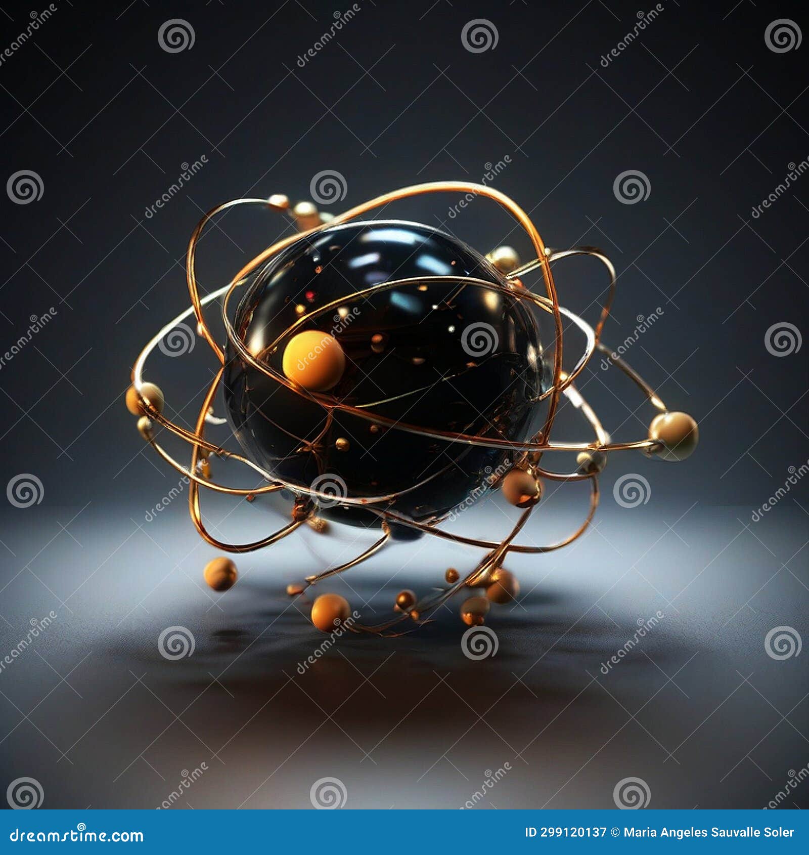 Orange Balls Wrapped by Wires Stock Illustration Illustration of yellow, design 299120137