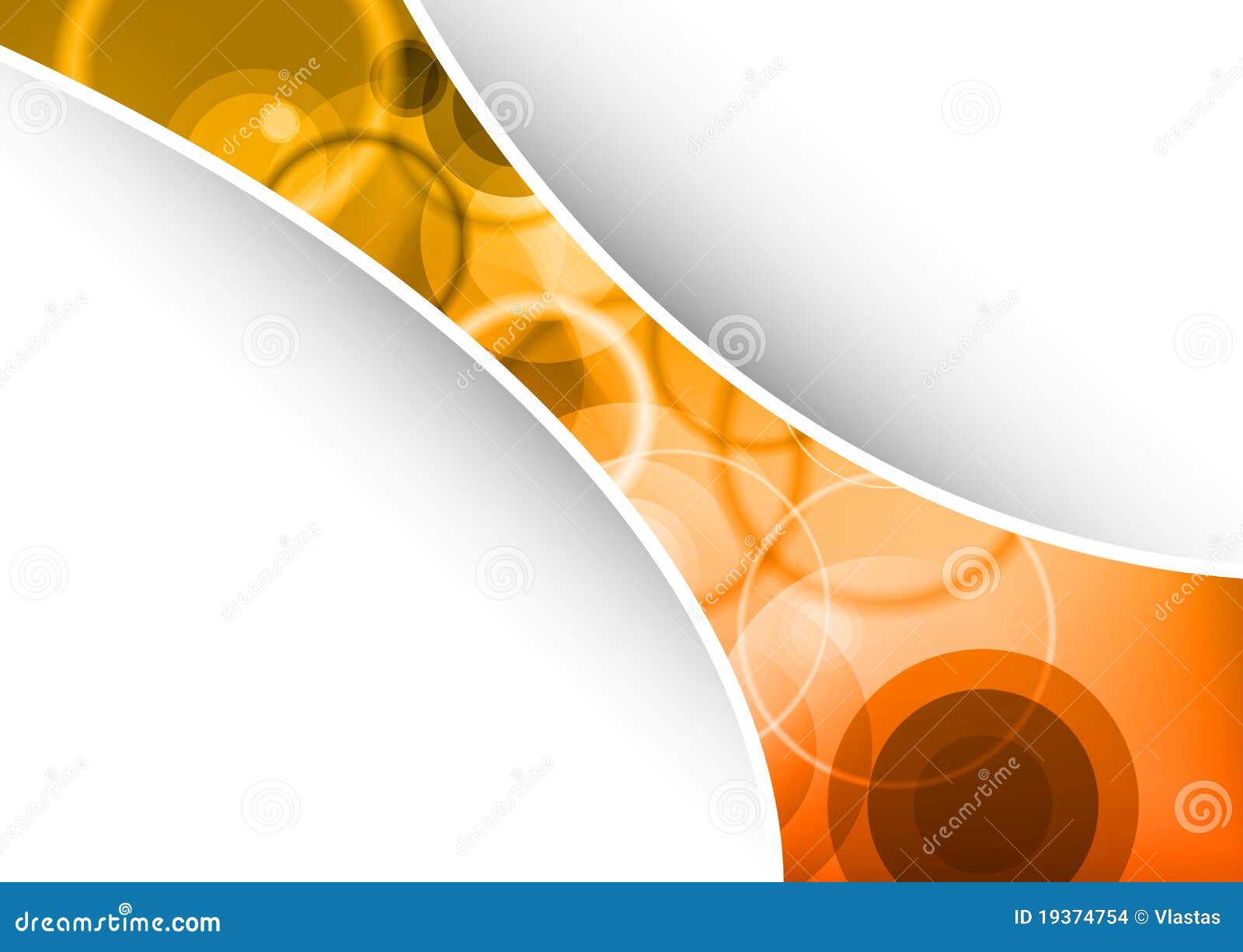 Orange banner stock vector. Illustration of backdrop - 19374754