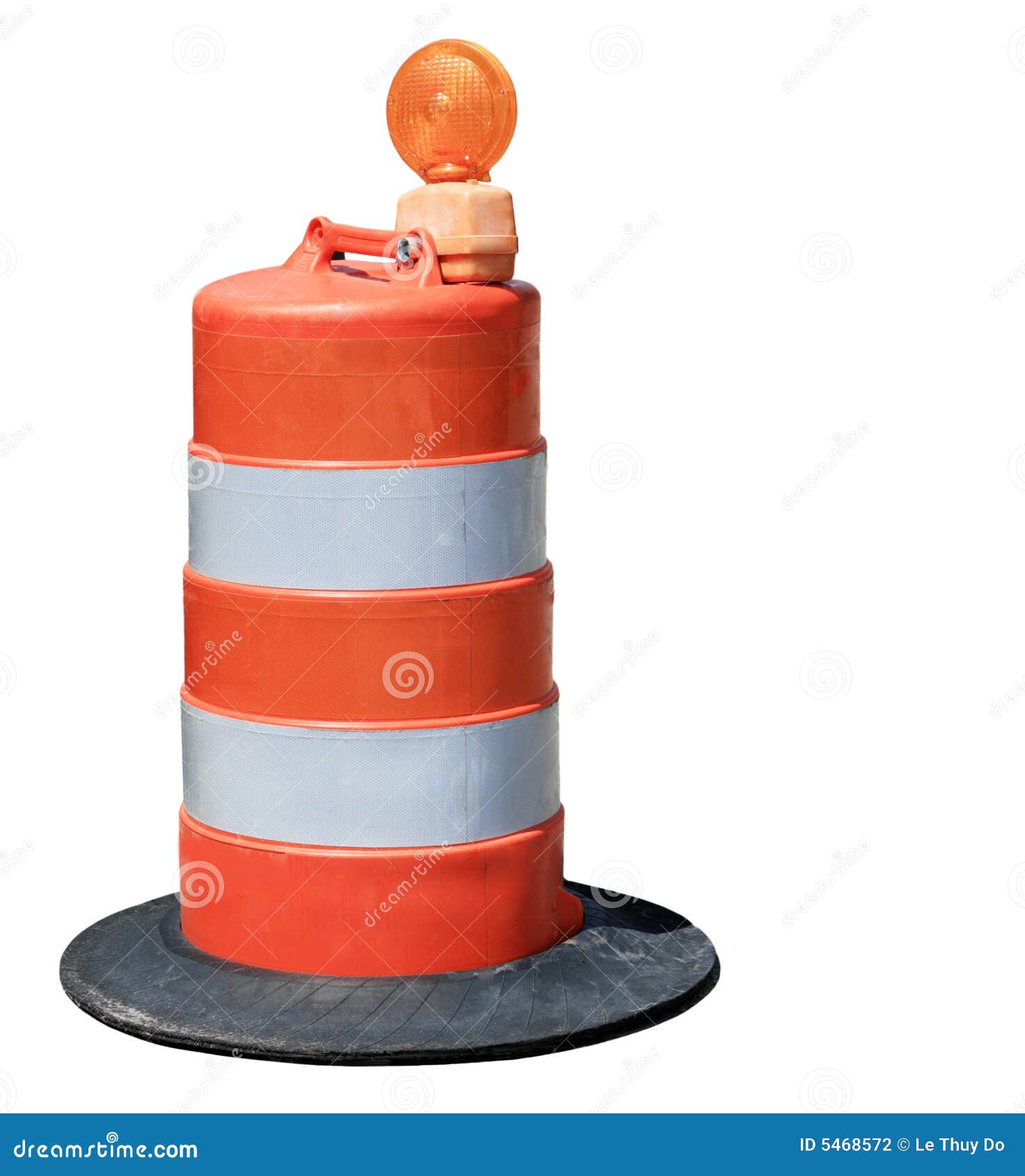 Orange Barrel Stock Photography Image 5468572