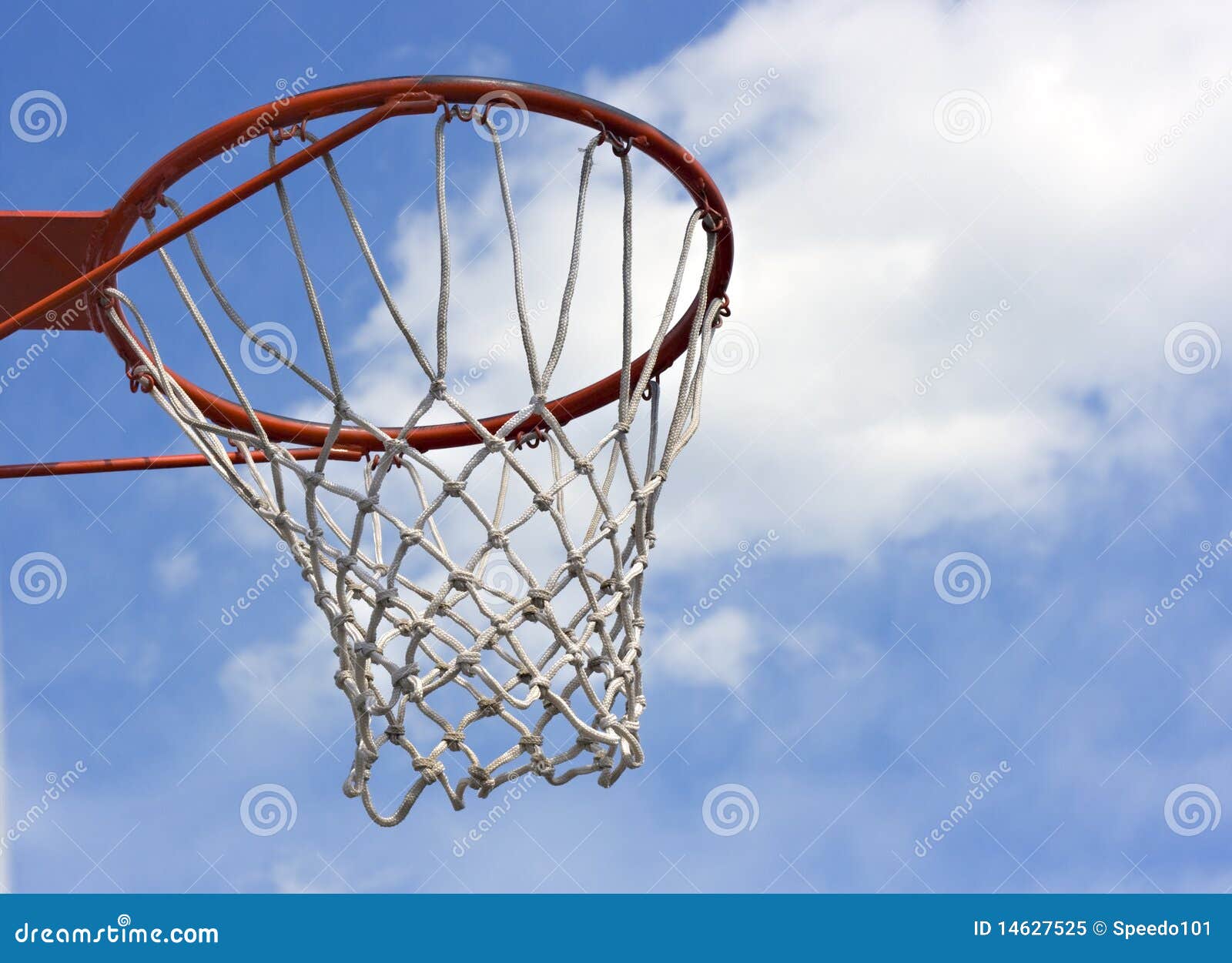 An orange basketball hoop stock image. Image of american 14627525