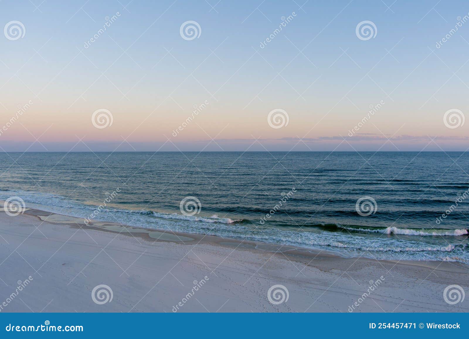 Orange Beach, Alabama Waterfront at Sunset Stock Image Image of