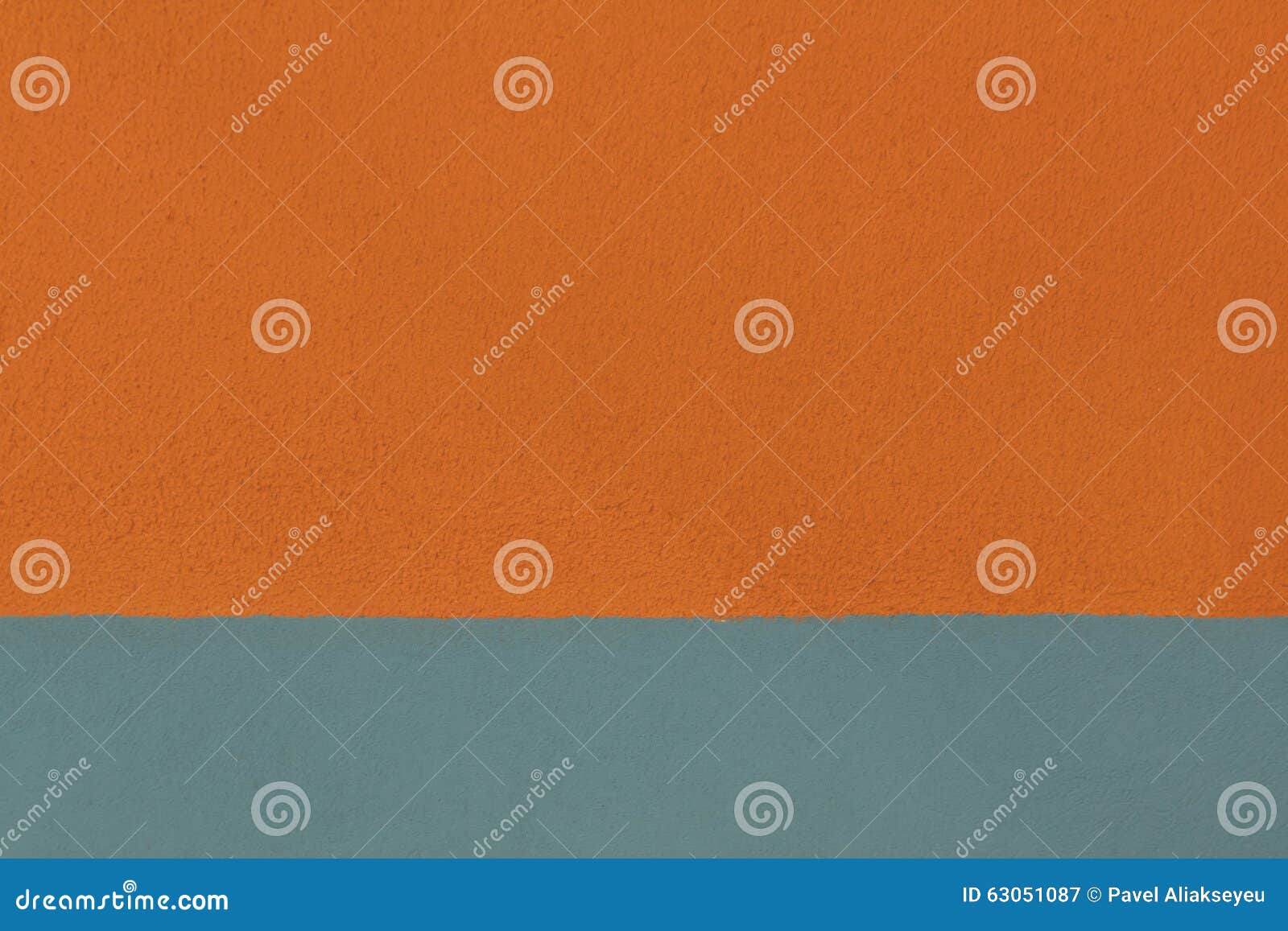 Orange and blue wall. stock image. Image of contemporary 63051087