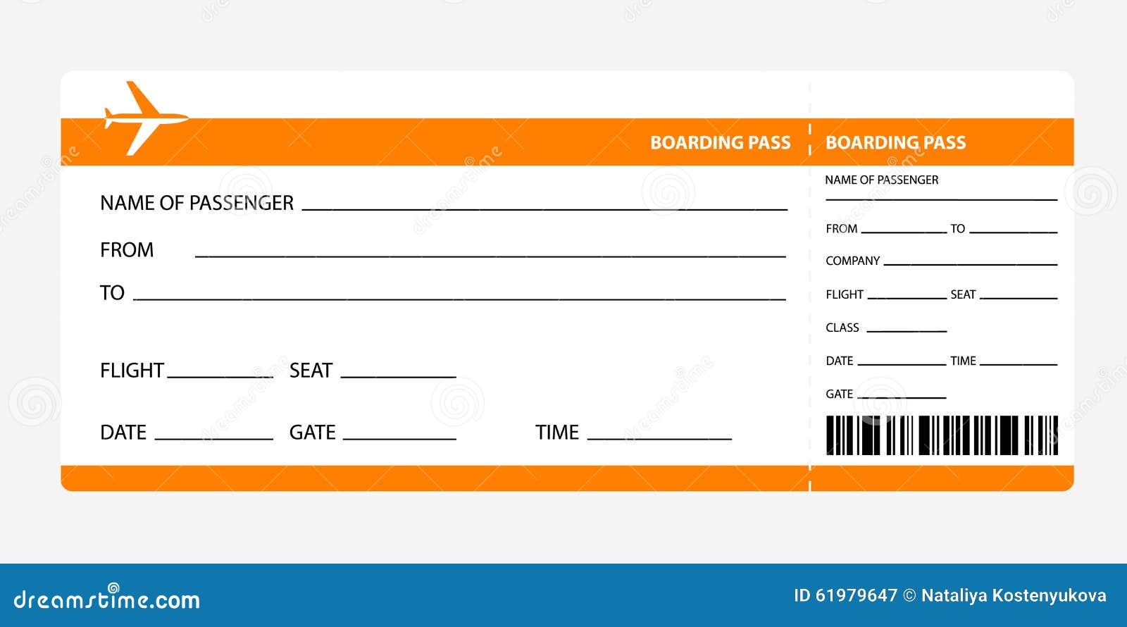 free clipart airplane ticket - photo #39