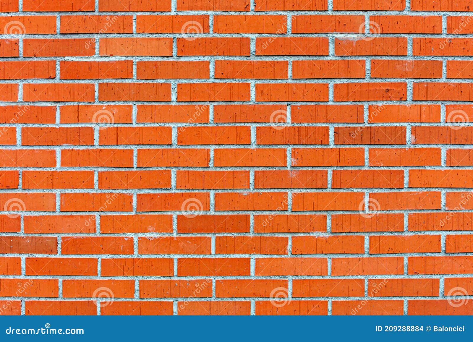 orange bricks wall