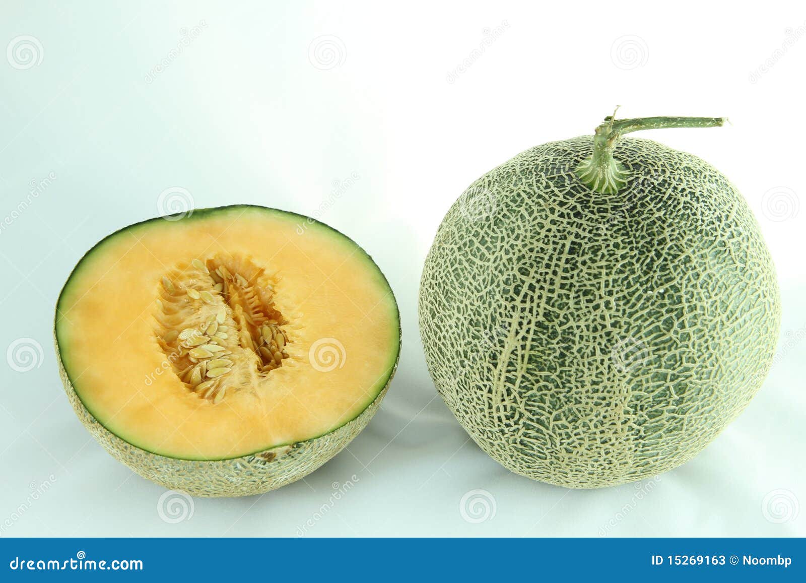 Orange cantaloupe melon stock image. Image of delicious 15269163