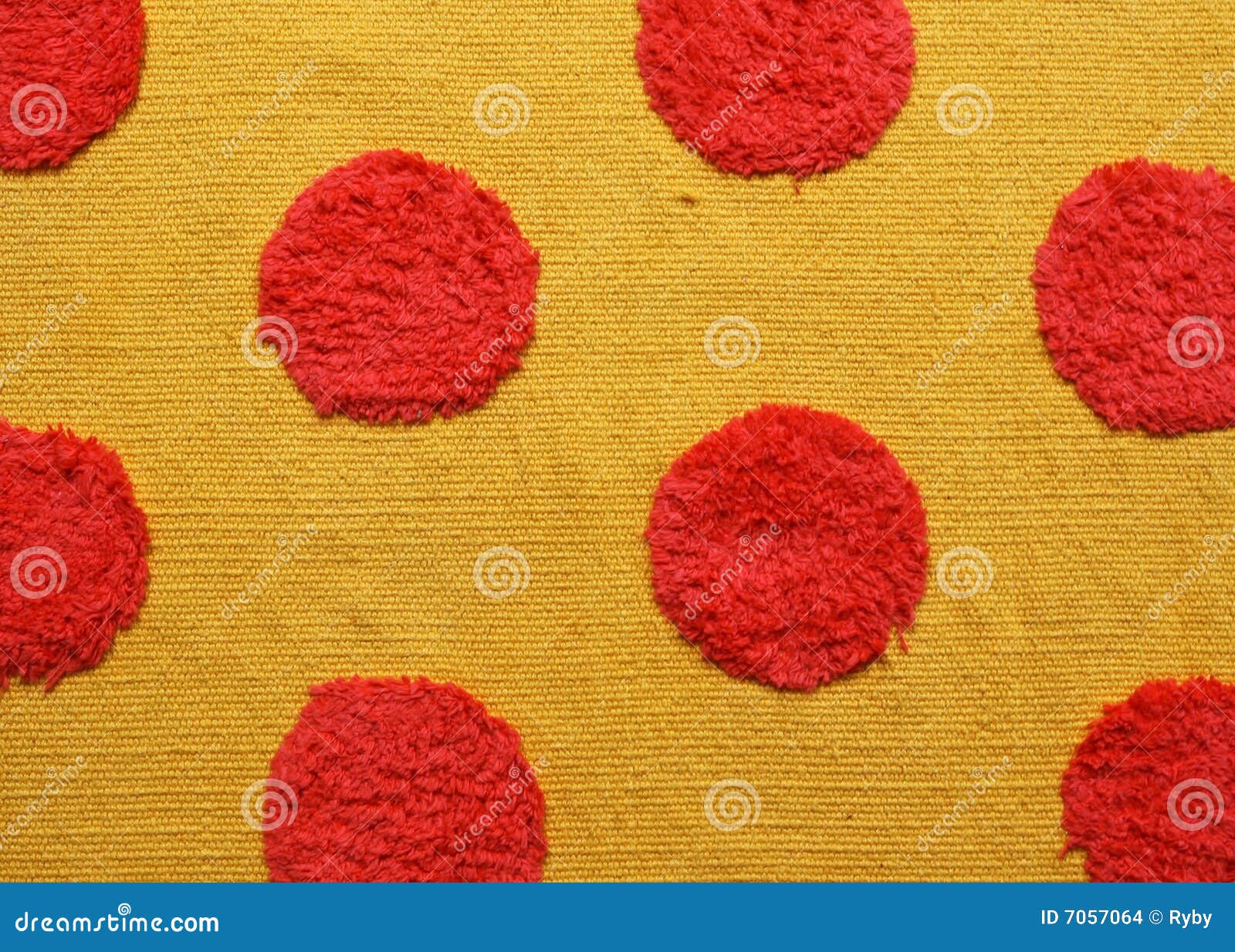 Orange Carpet. Seamless Texture. Stock Photography