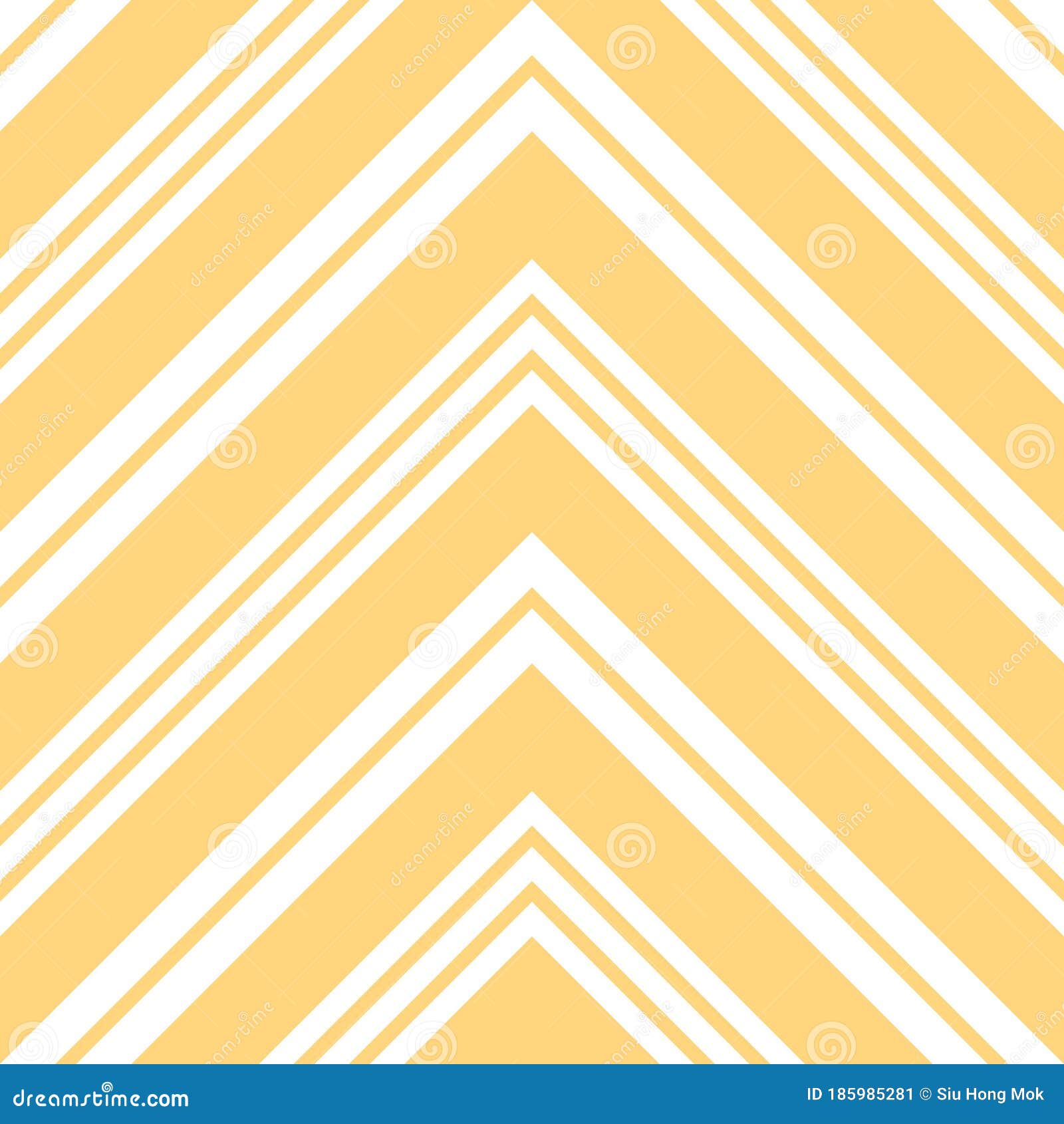 Orange Chevron Diagonal Stripes Seamless Pattern Background Stock
