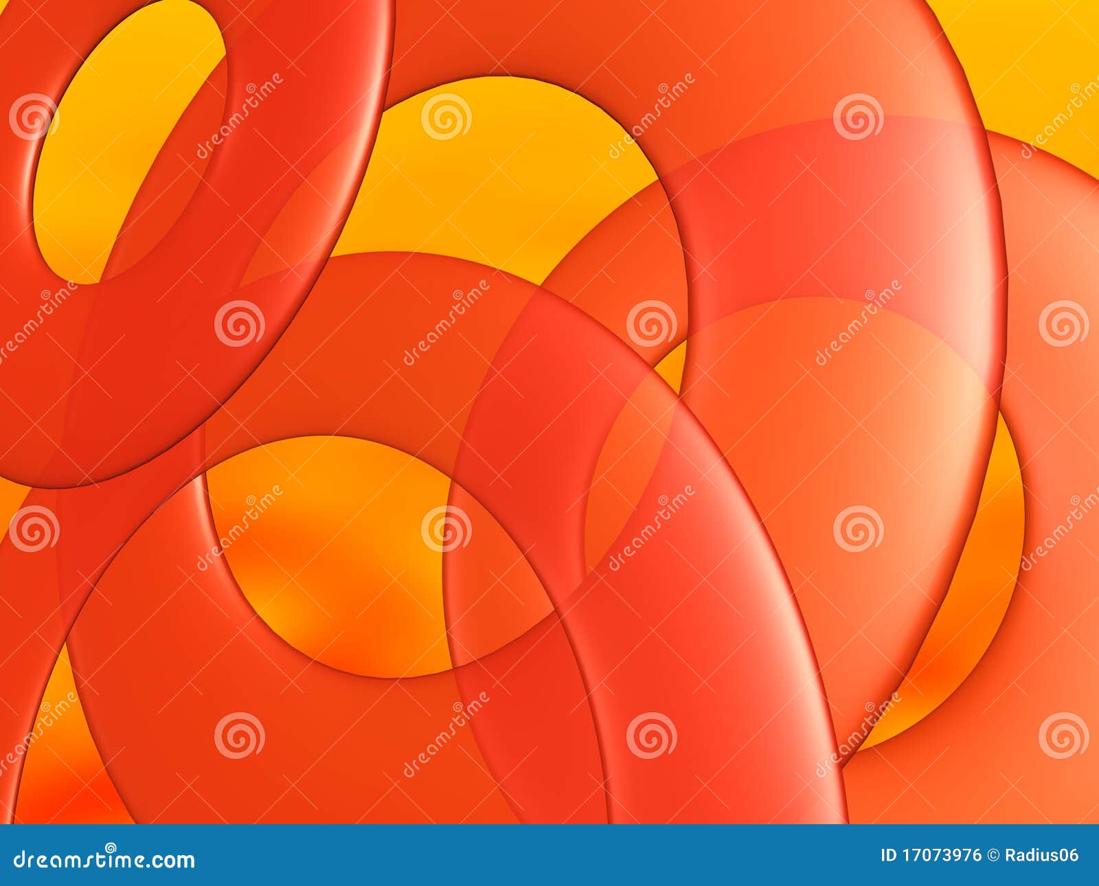 Orange circle abstract stock illustration. Illustration of backgrounds