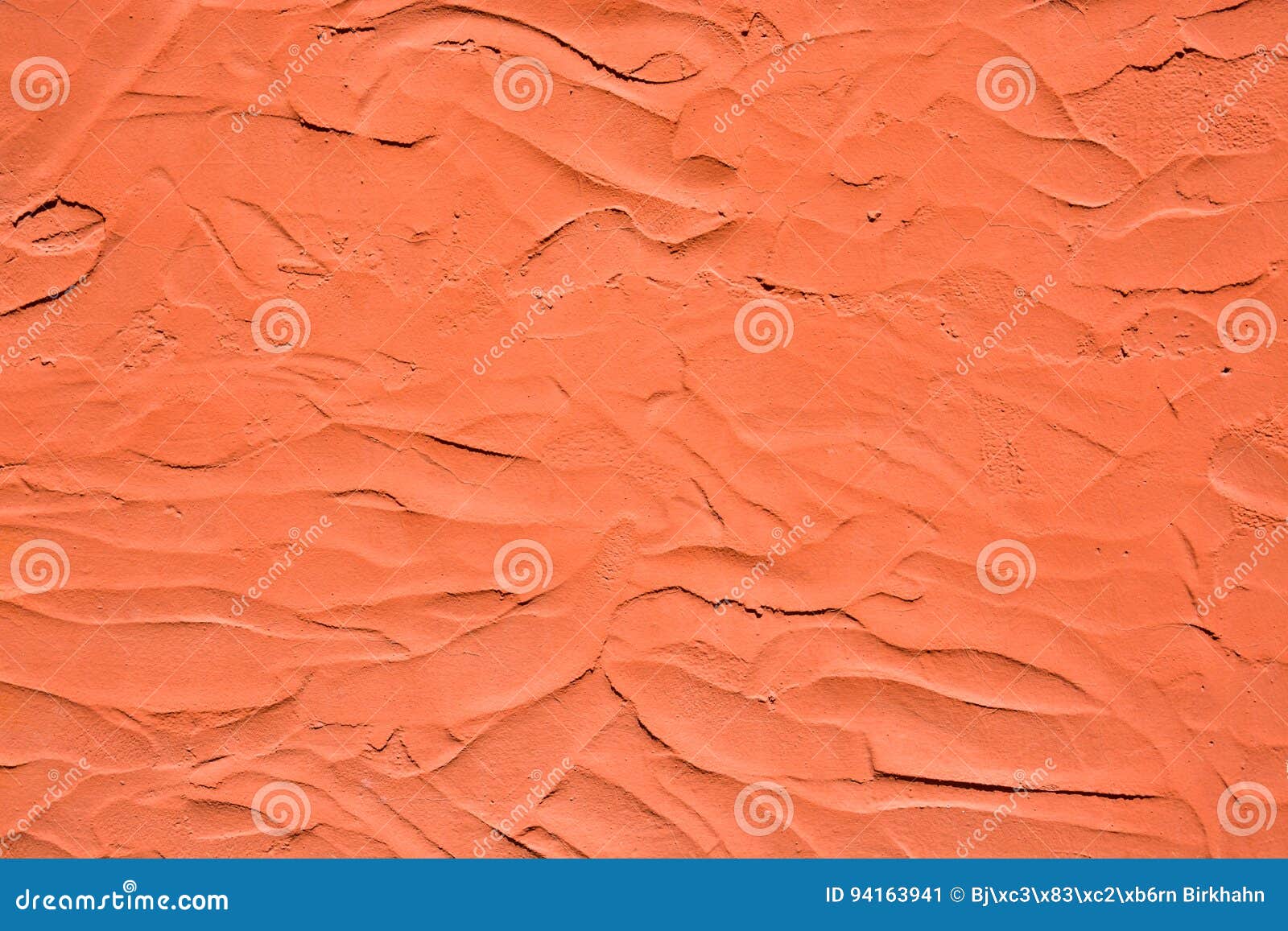 Orange Color Plaster Wall Texture Stock Image Image of abstract
