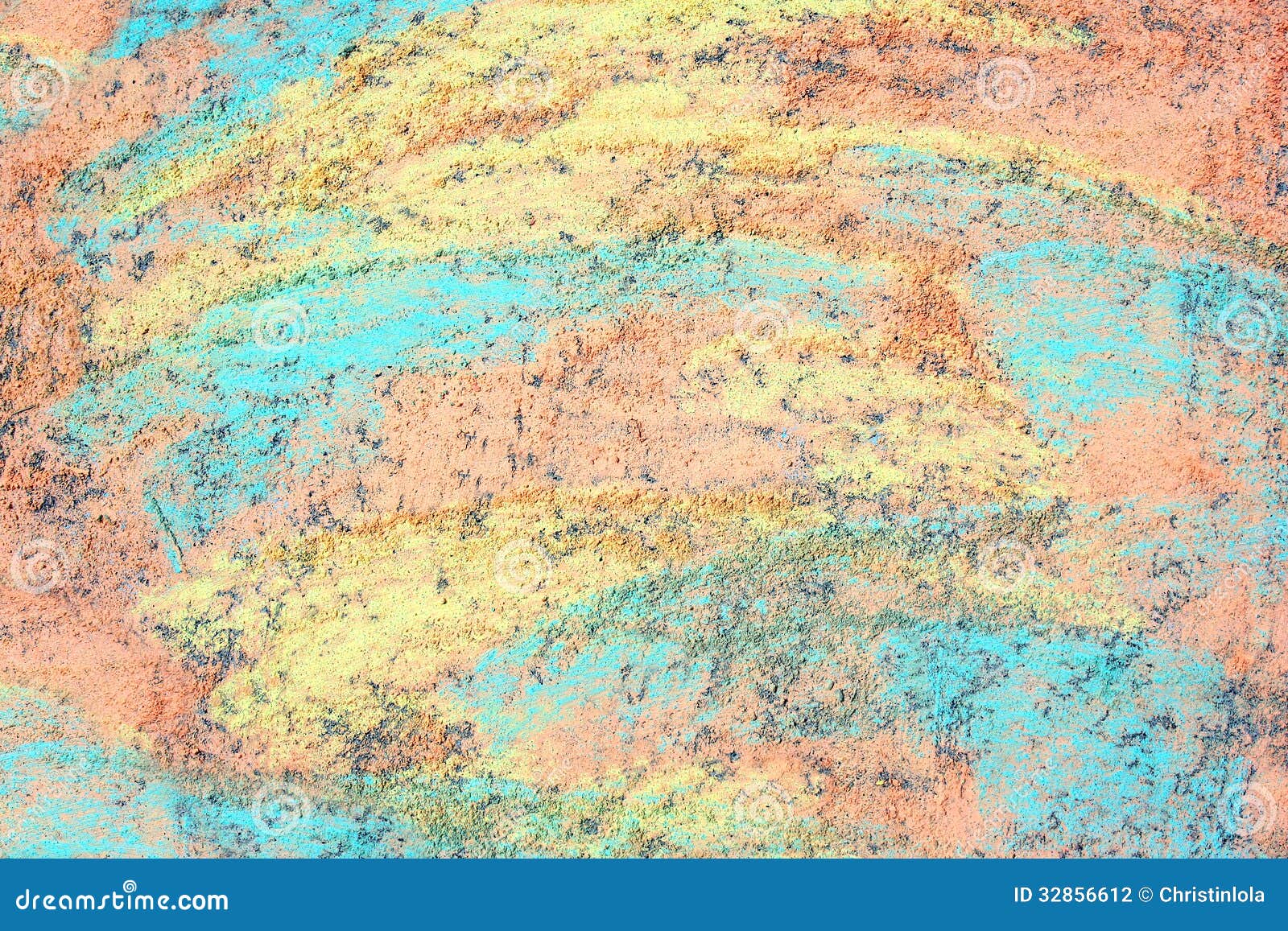 Orange Colored Chalk Background Stock Photo Image of inspire, dust