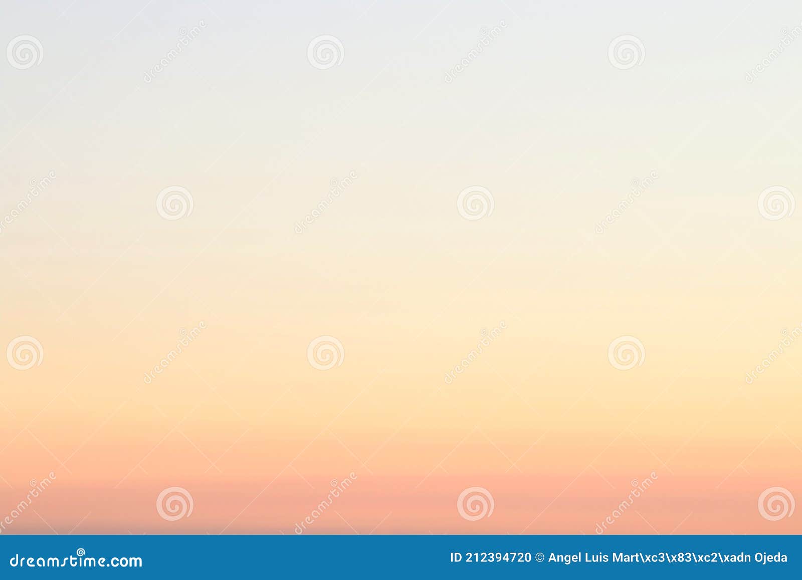 Orange Colored Sky at Sunset. Stock Photo Image of evening, defocused