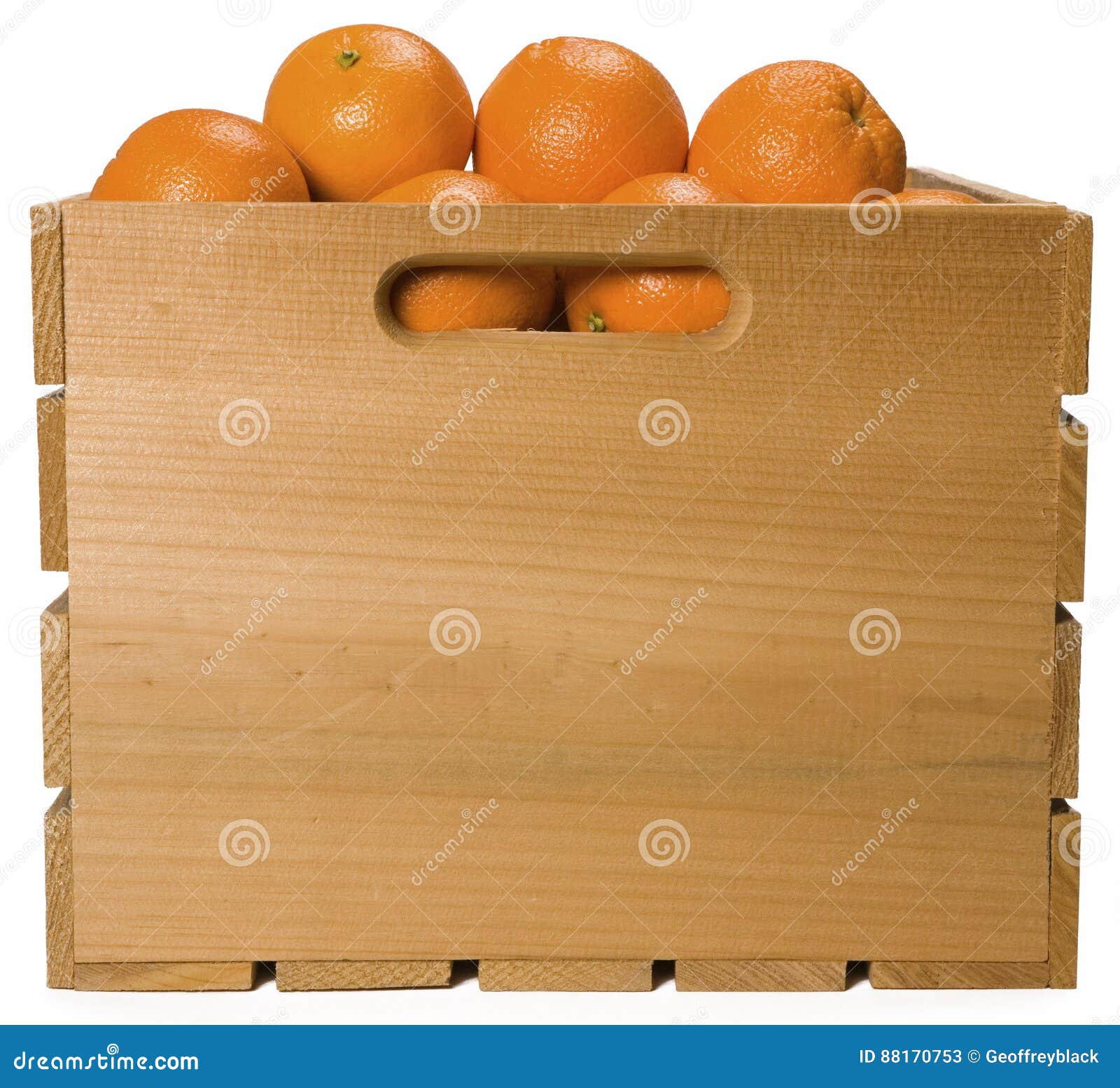 Orange Crate stock image. Image of oranges, white, isolated 88170753