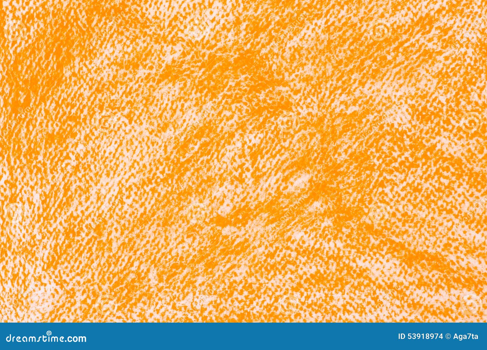 Orange Crayon Drawings Background Texture Stock Illustration