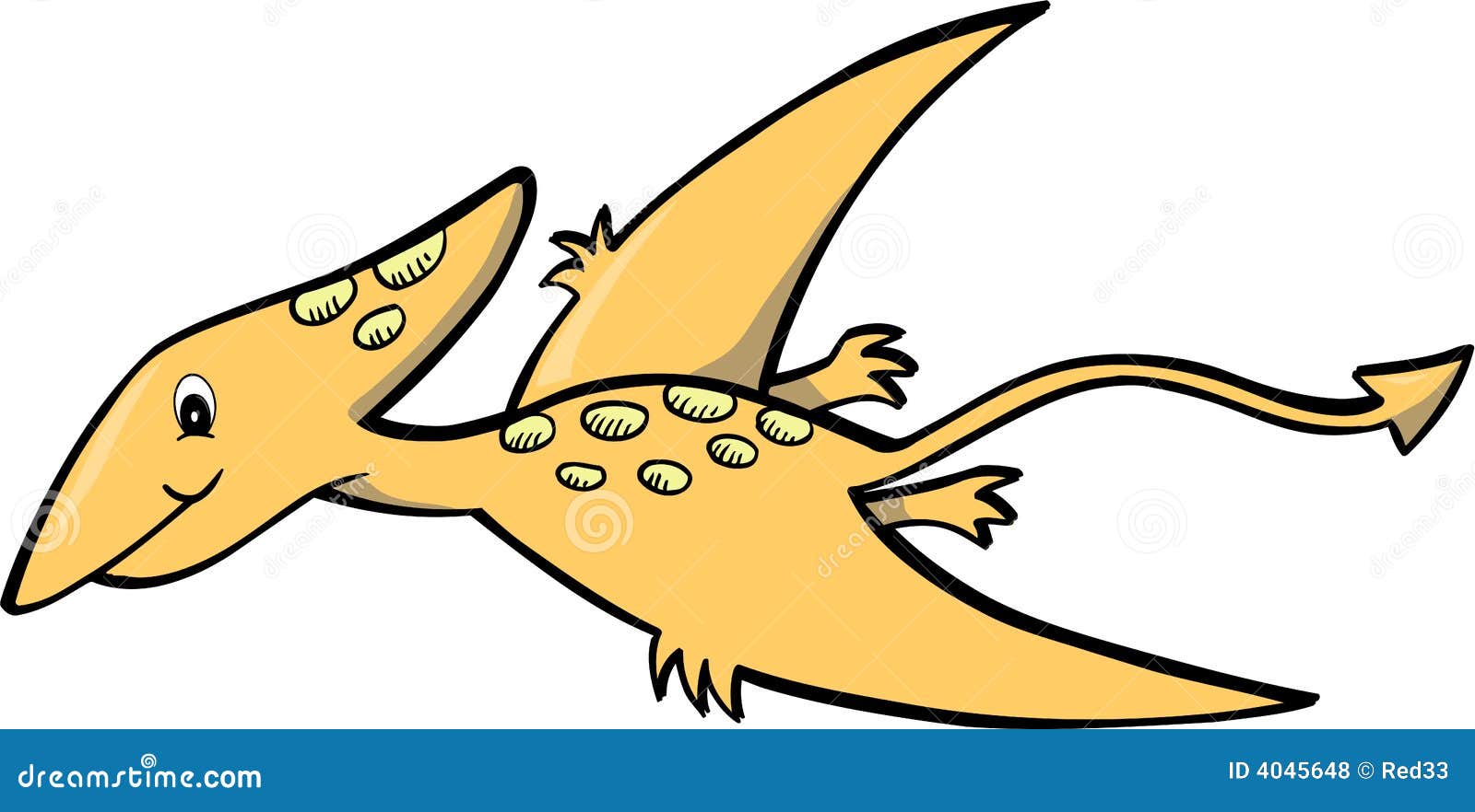 Dinosaur illustration in orange color. 18243901 PNG