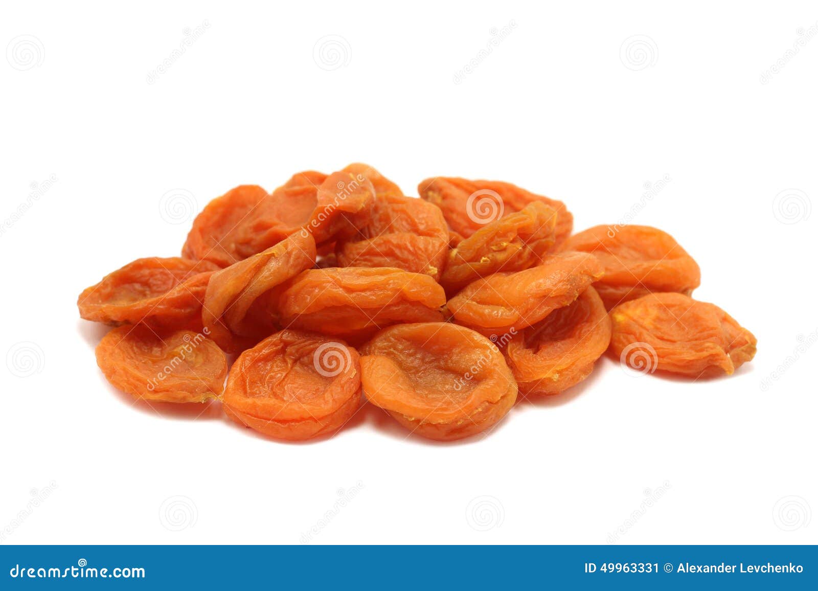 Orange dried apricots stock image. Image of healthy, white 49963331