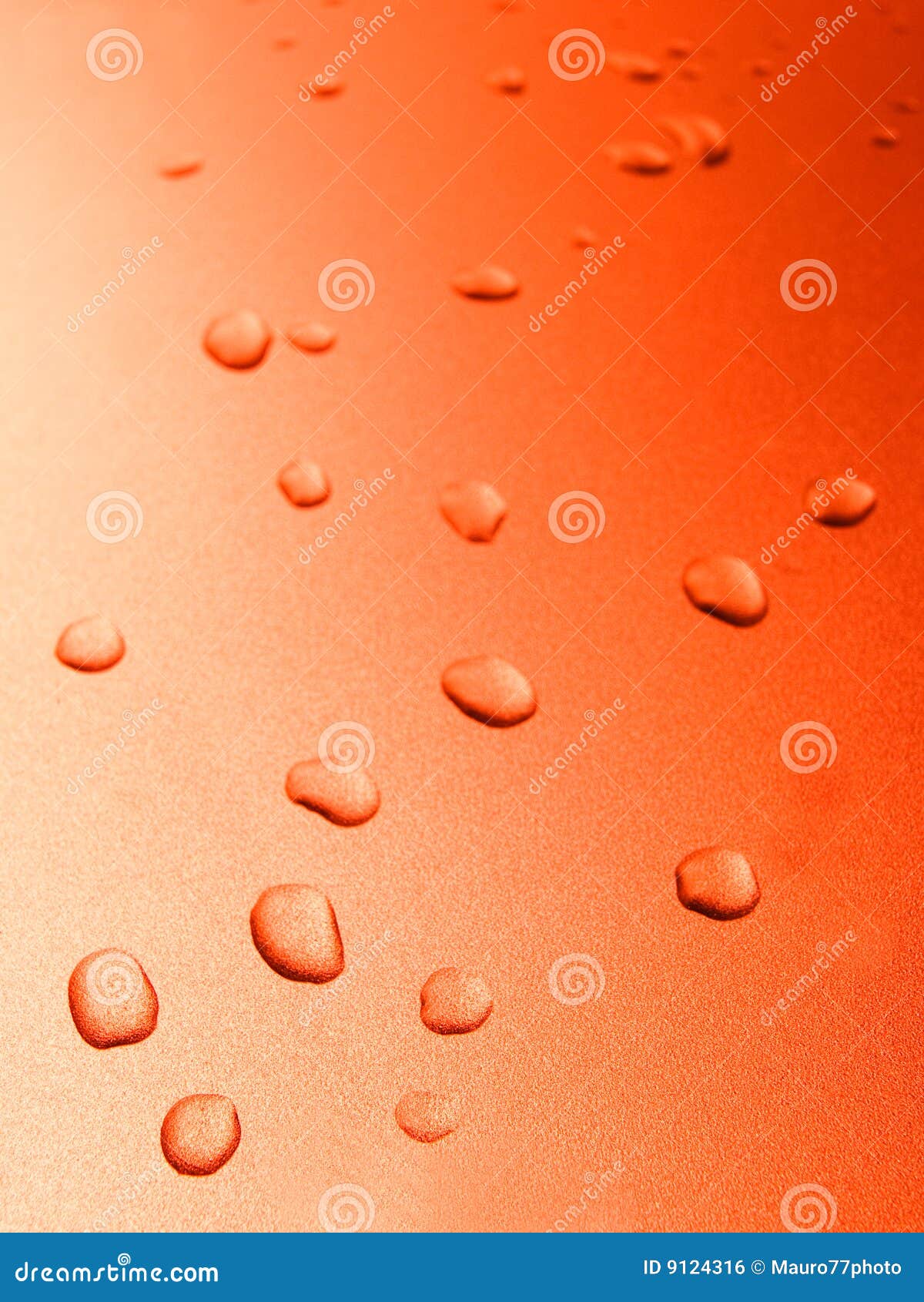 Orange drops background stock photo. Image of pattern 9124316