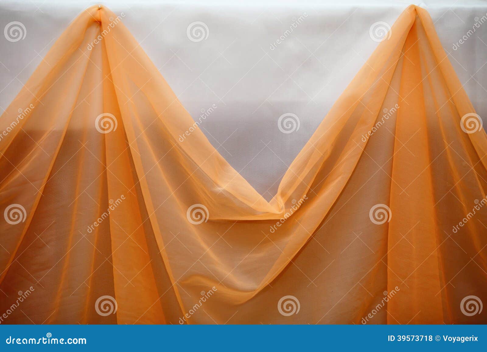 Orange Fabric Cloth and White Wall Decor Detail Stock Photo - Image of  clothing, color: 39573718