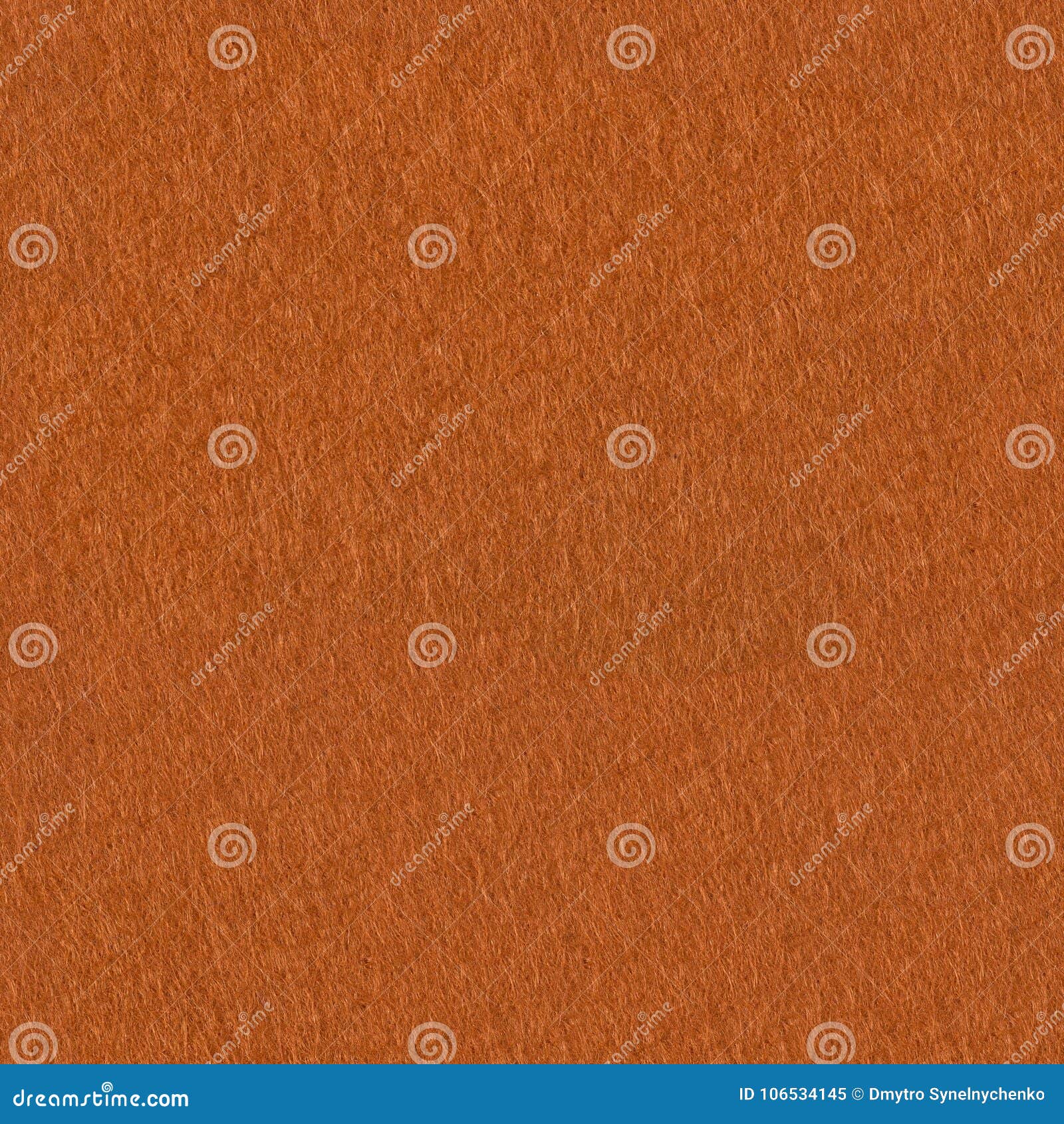 Orange Felt Fabric 