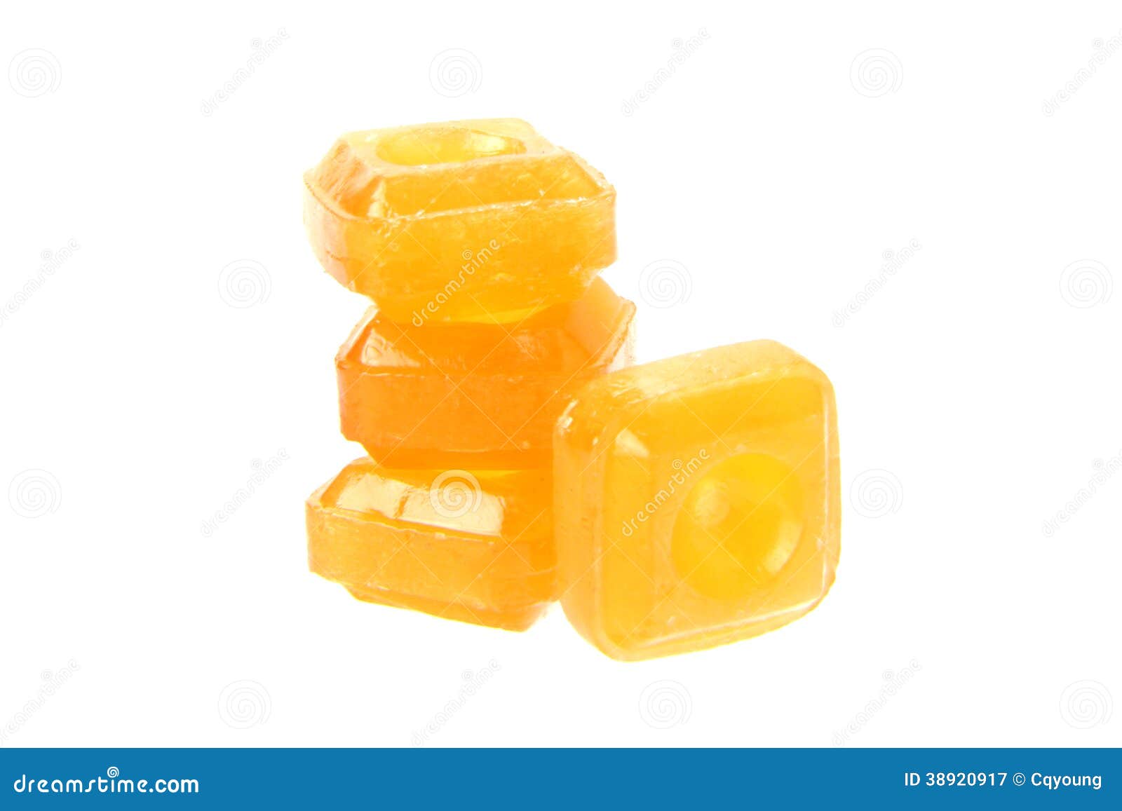 Orange Flavoured Hard Candy Stock Image Image of flavoured, snack