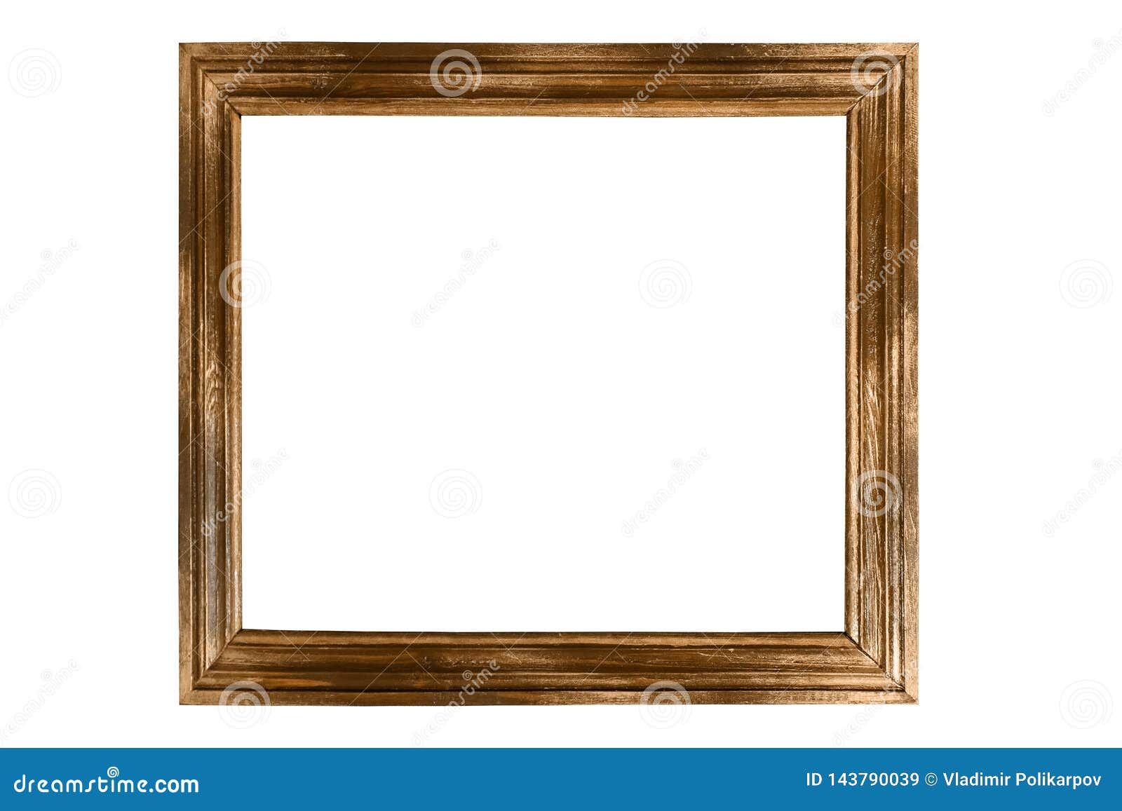Beautiful Orange Frame Isolated on White Background Stock Image Image