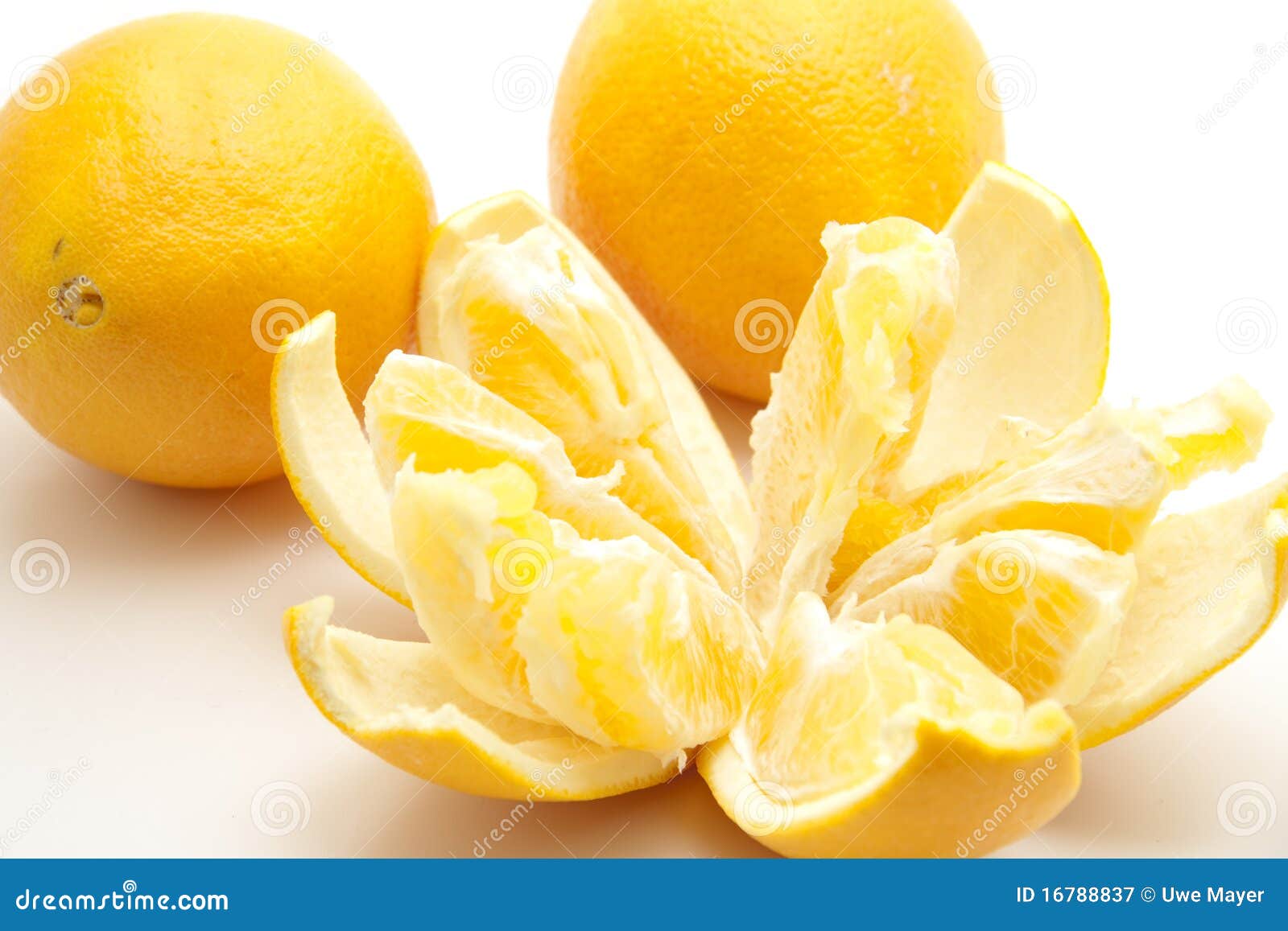 Orange fresh peeled stock image. Image of health, healthy 16788837