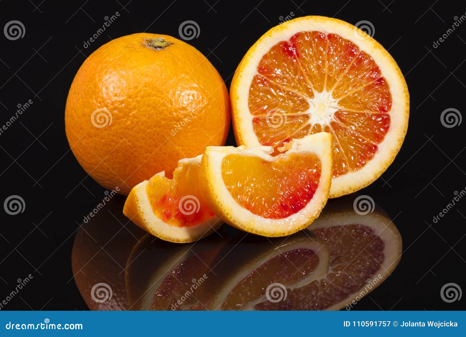 Orange Fruit Isolated on Black Background Stock Image Image of nature