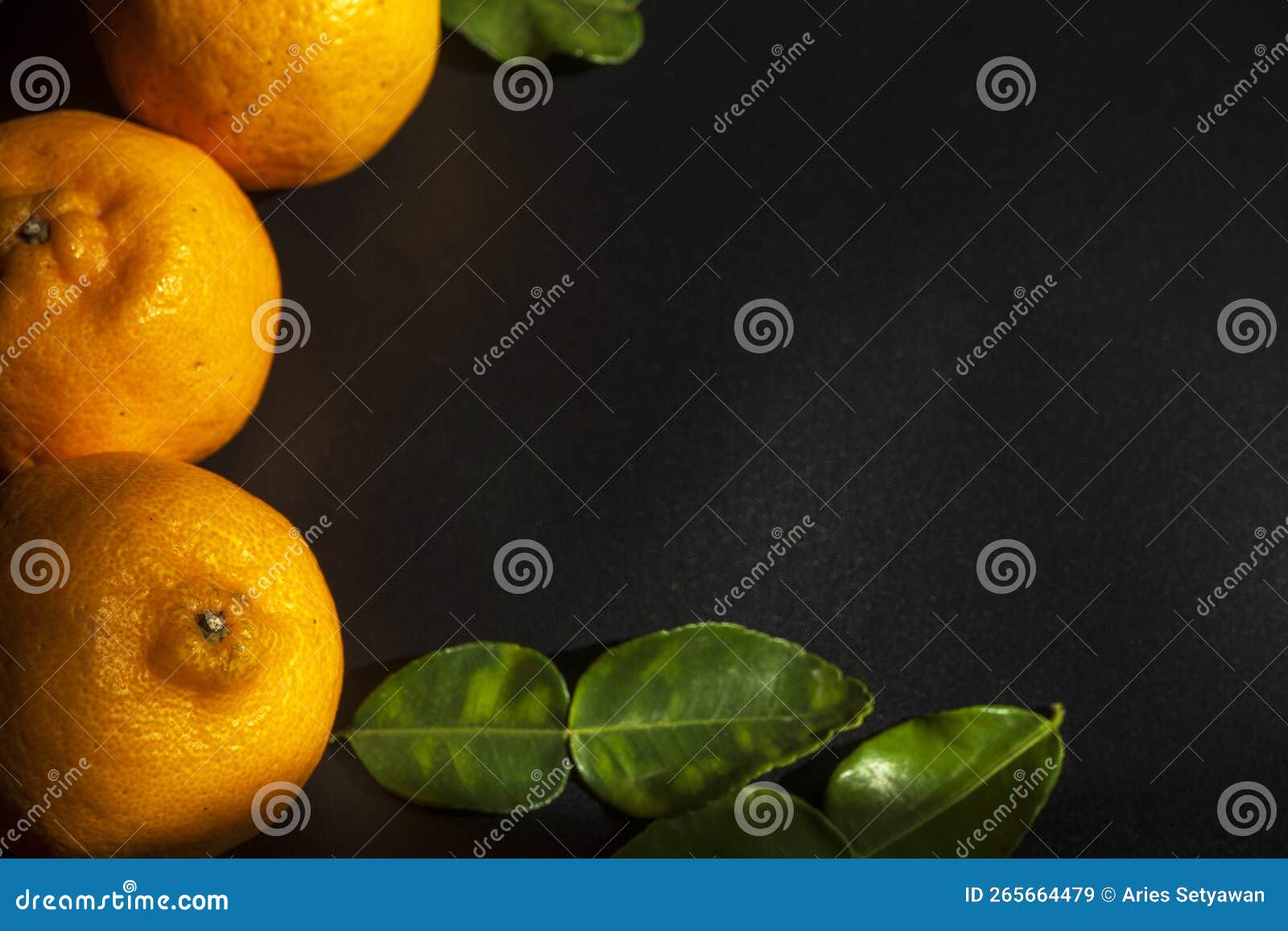 Orange Fruits on Black Background Stock Image Image of fresh, dessert