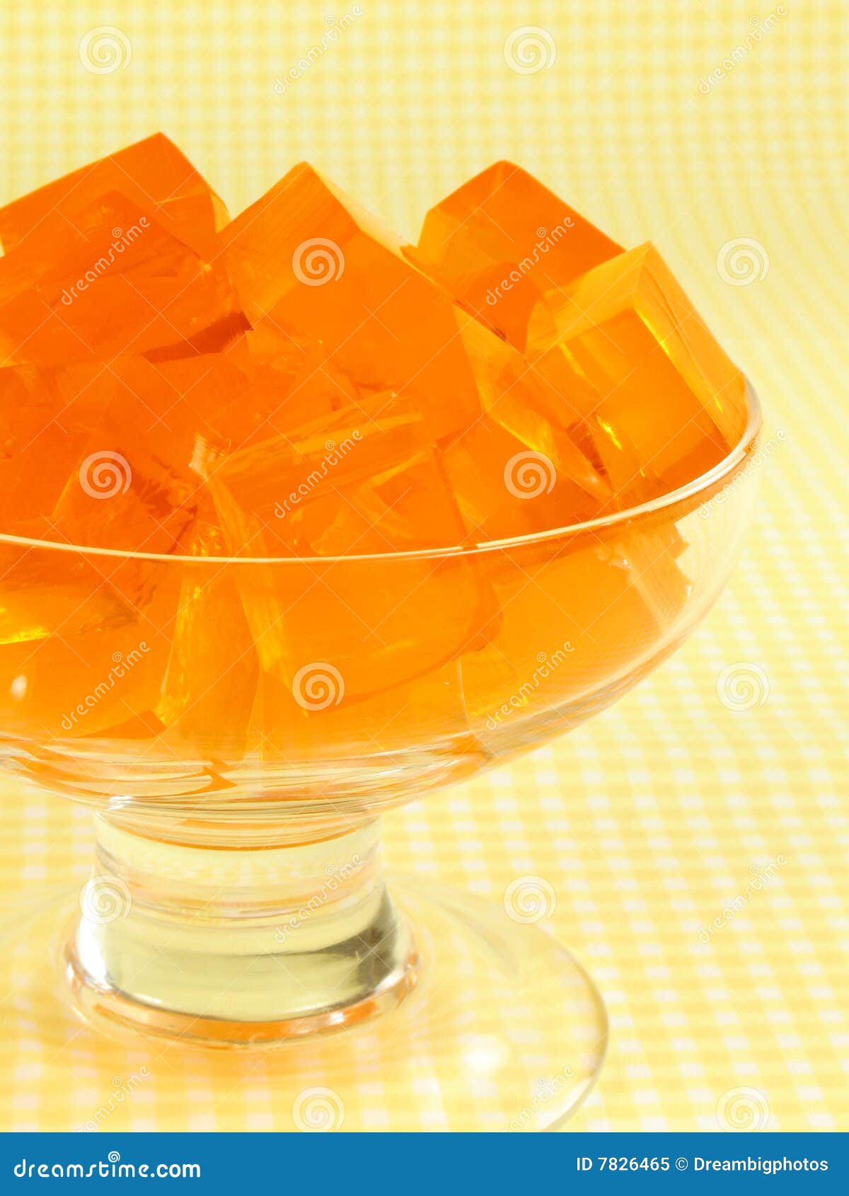 Orange Gelatin stock image. Image of food, orange, gelatin 7826465