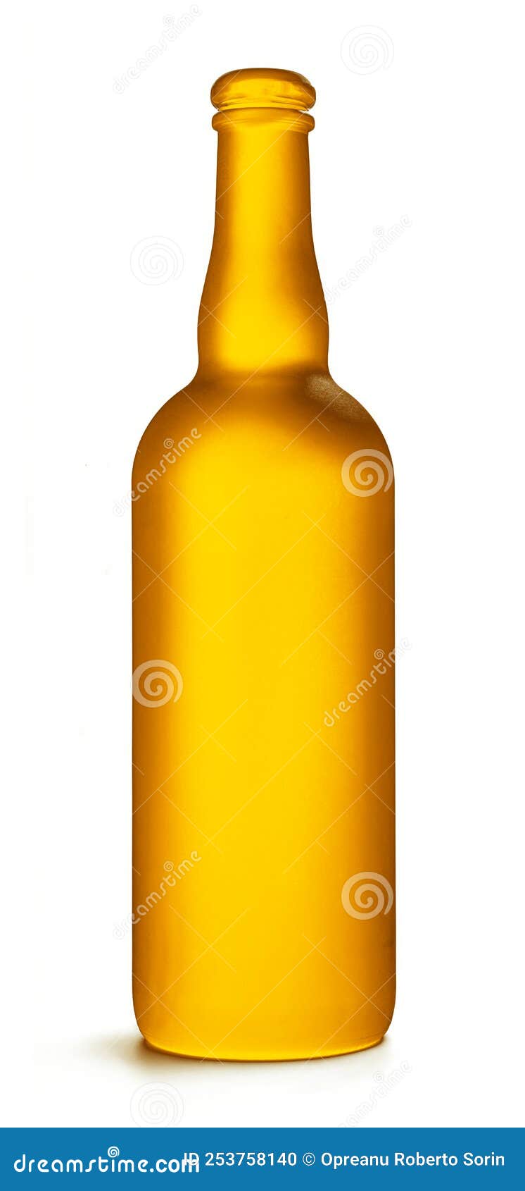 Orange glass bottle stock photo. Image of elegance, product 253758140