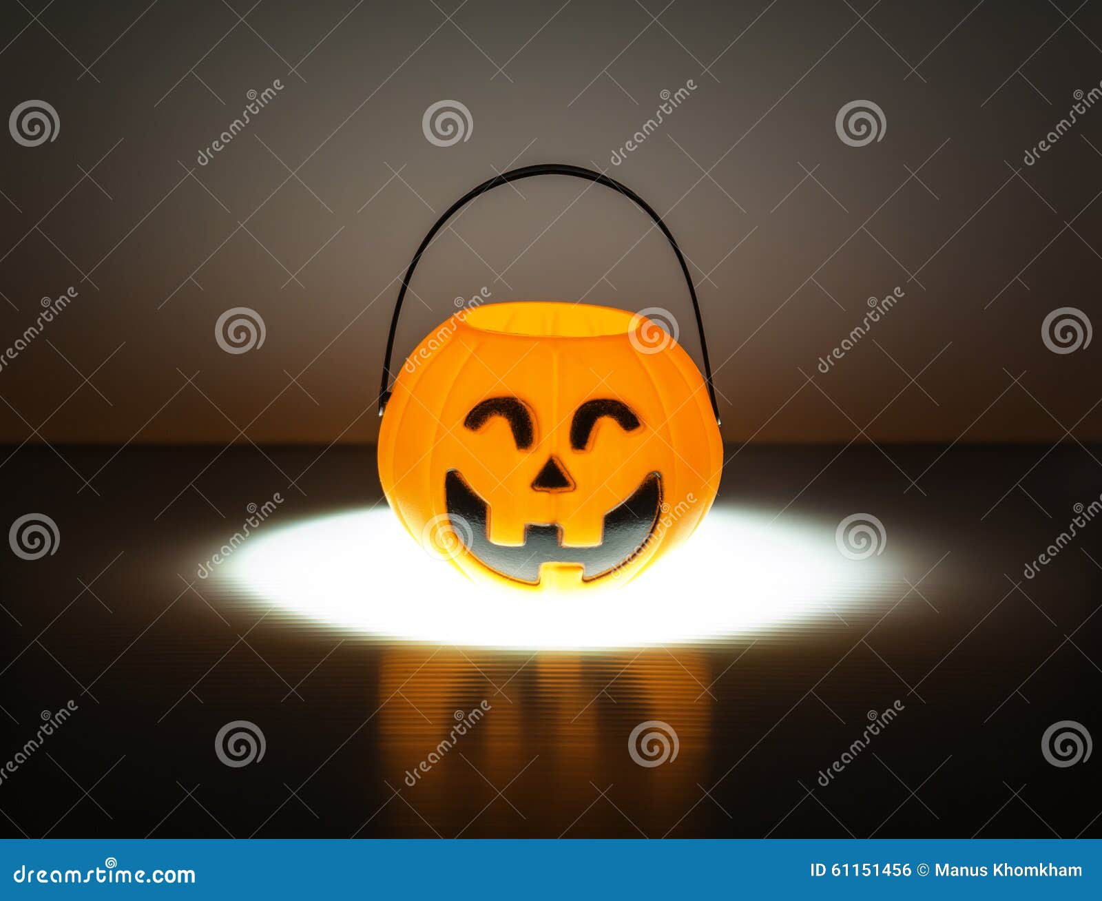 Orange Halloween Jack O Lantern Stock Photo Image of cute, glowing