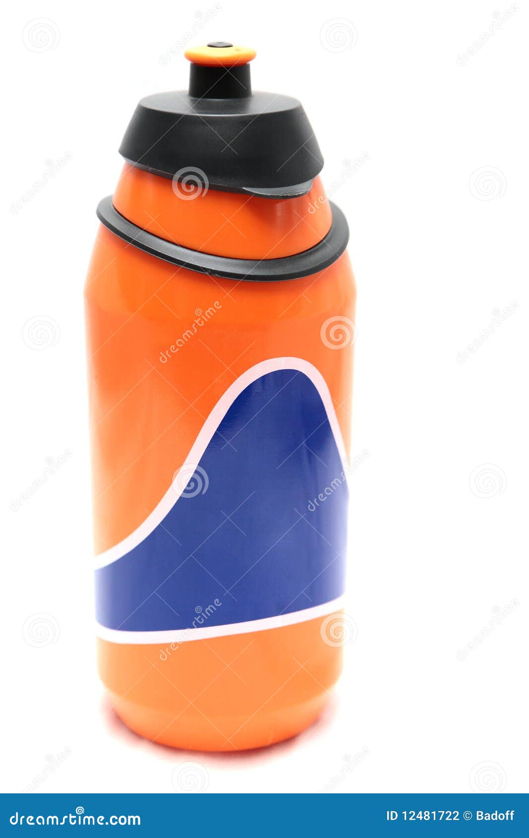 orange isolation bottle