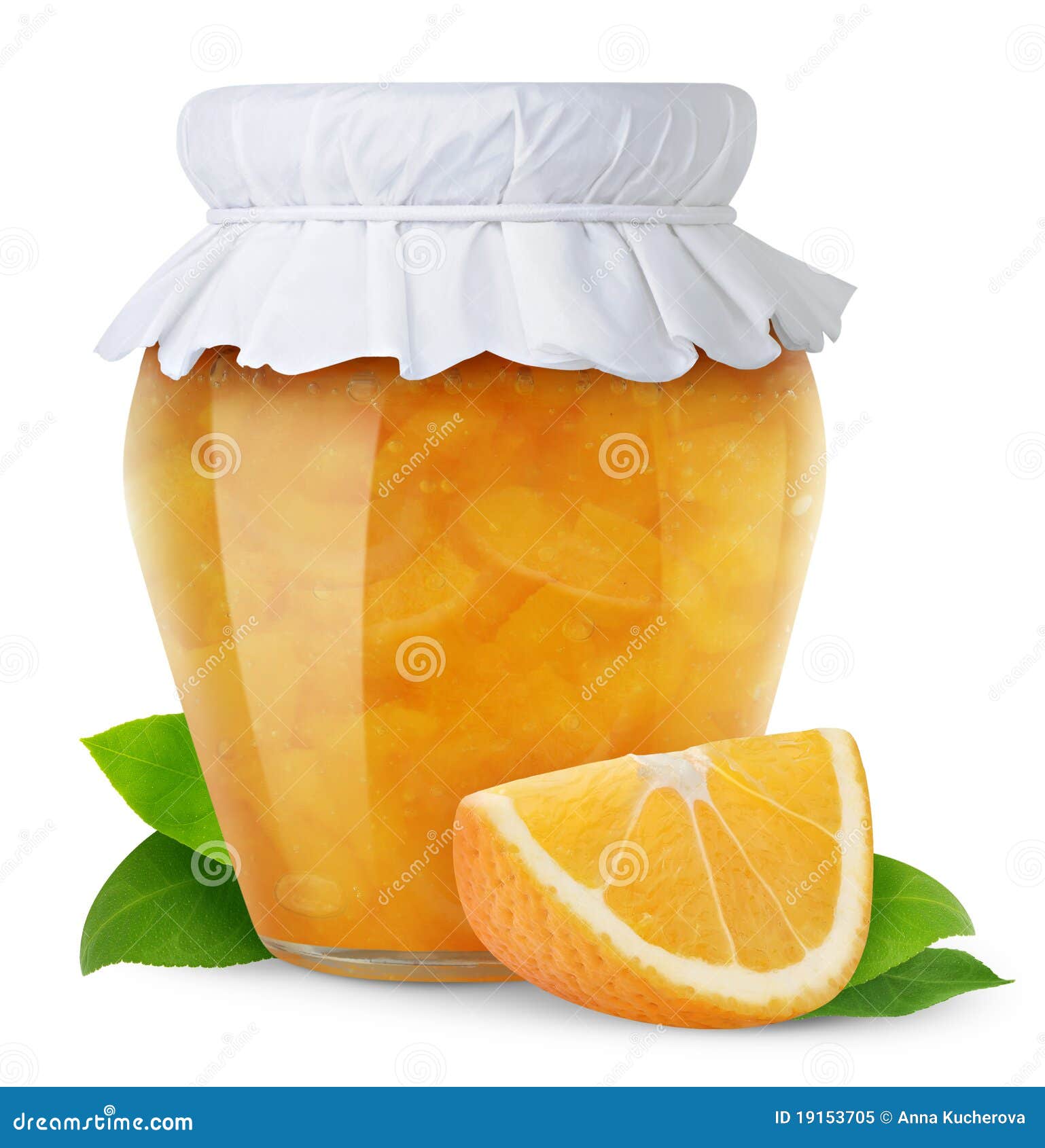 Orange jam stock image. Image of breakfast, marmalade 19153705